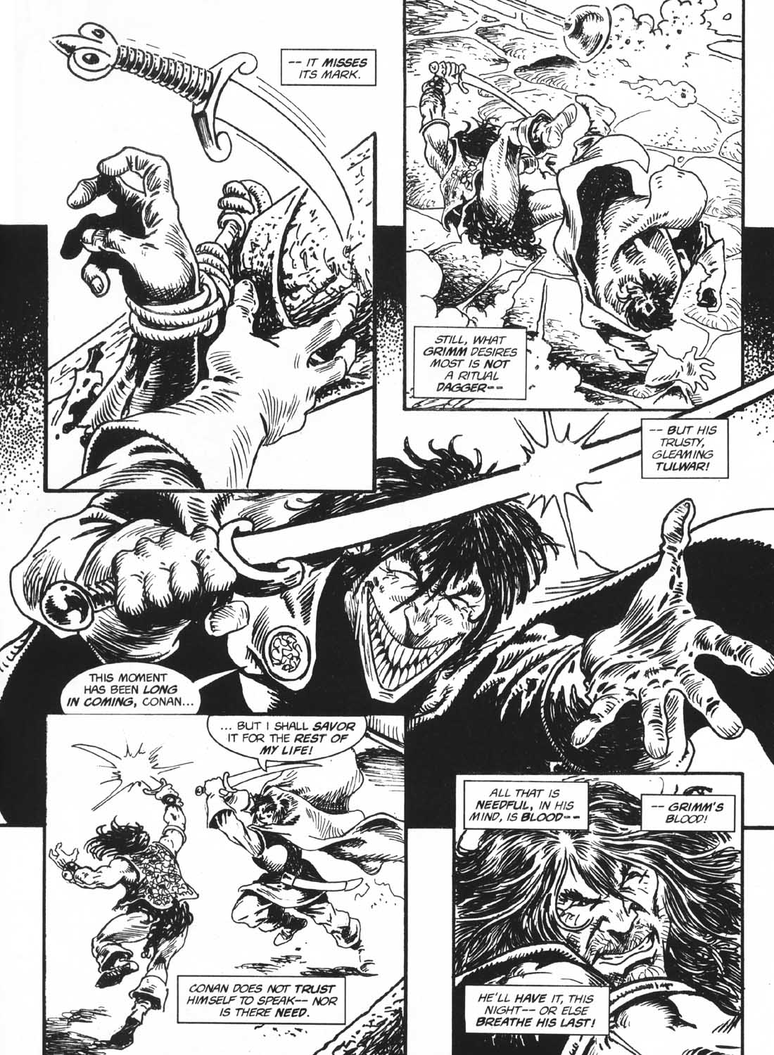 Read online The Savage Sword Of Conan comic -  Issue #235 - 61