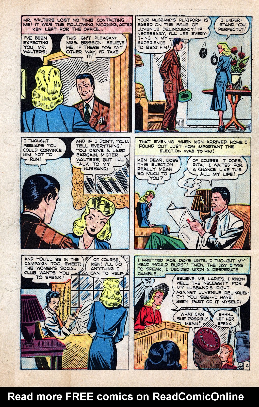 Love Romances (1949) issue 9 - Page 8