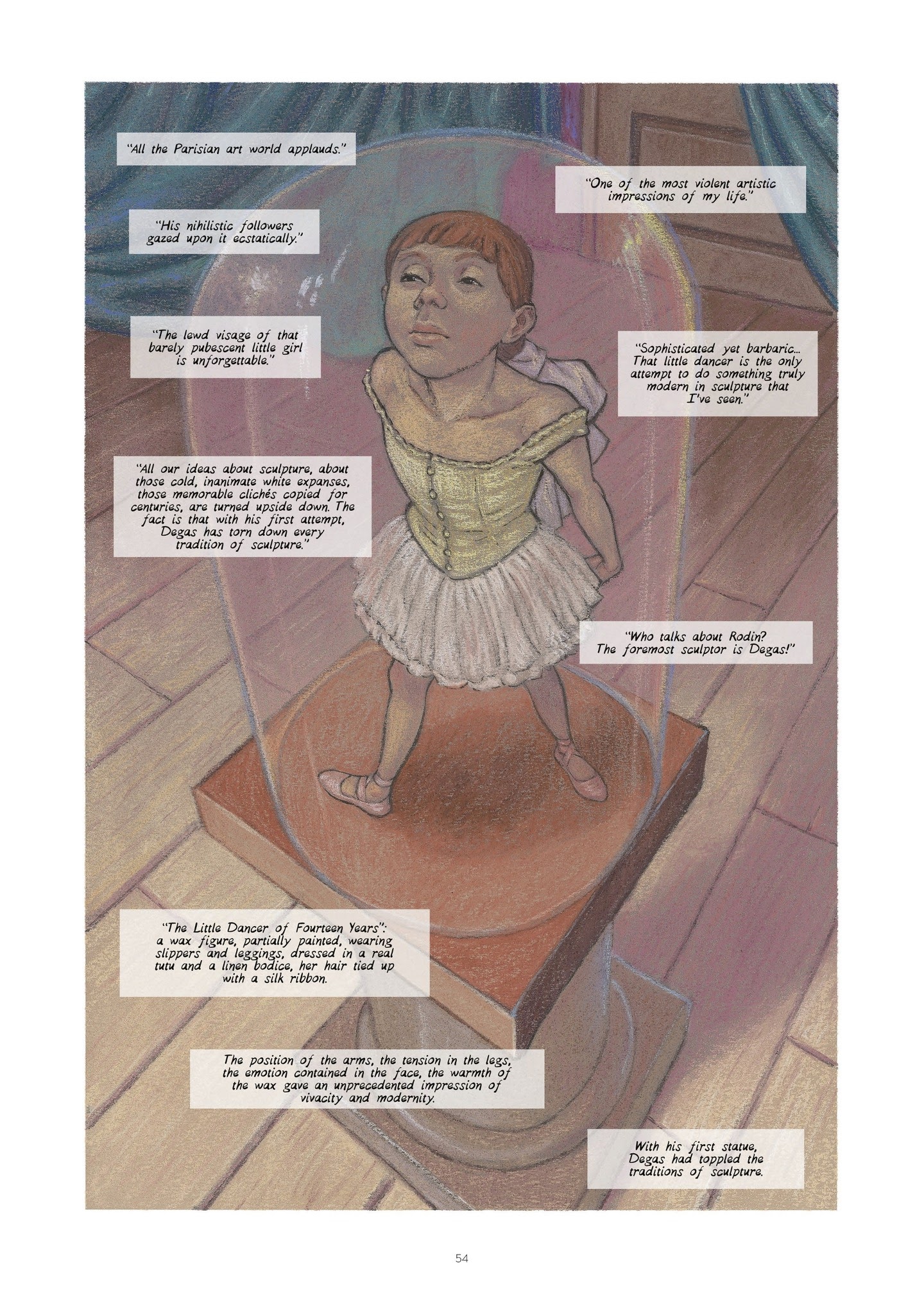 Read online Degas and Cassatt: The Dance of Solitude comic -  Issue # TPB - 53