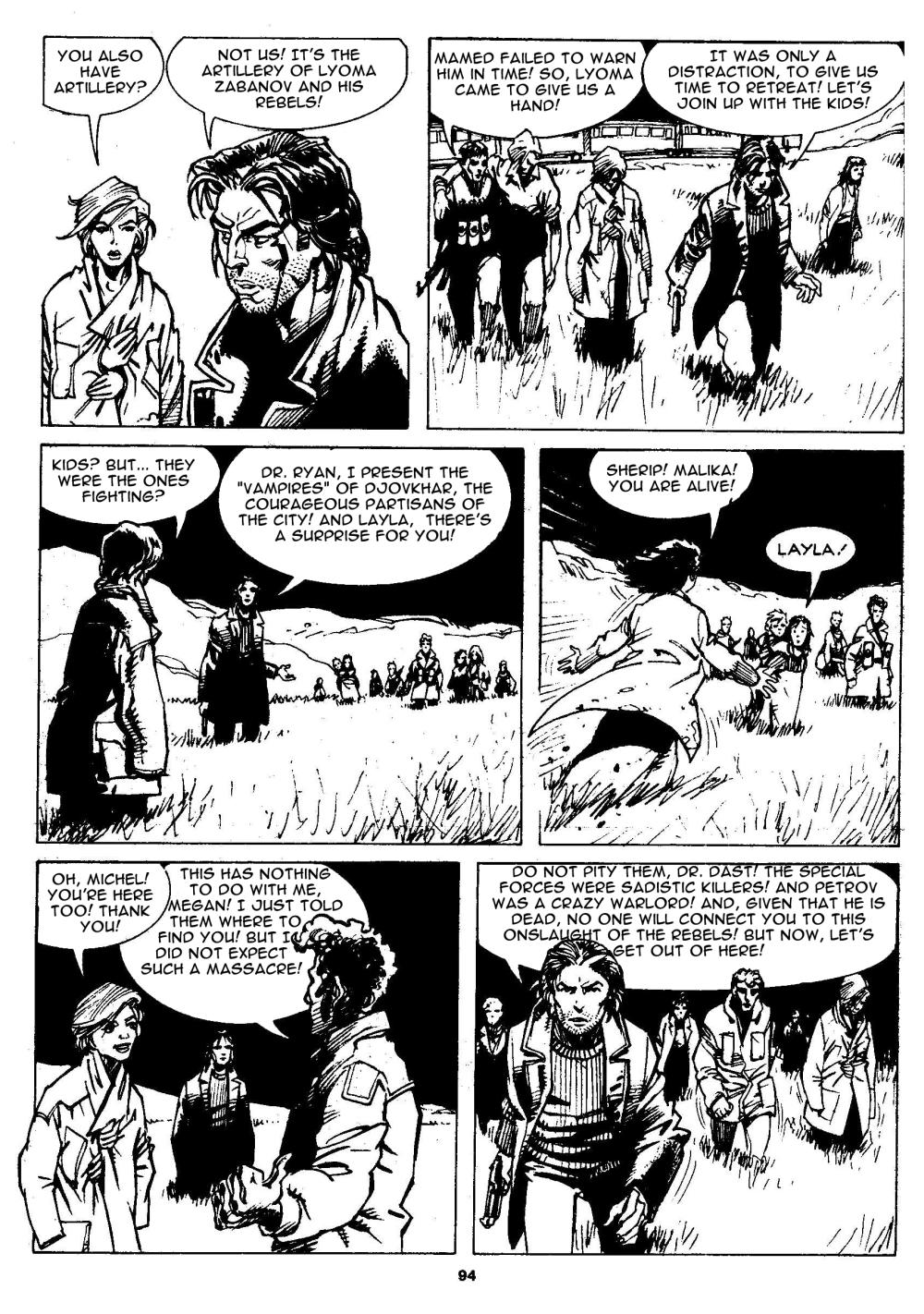 Read online Dampyr (2000) comic -  Issue #14 - 92