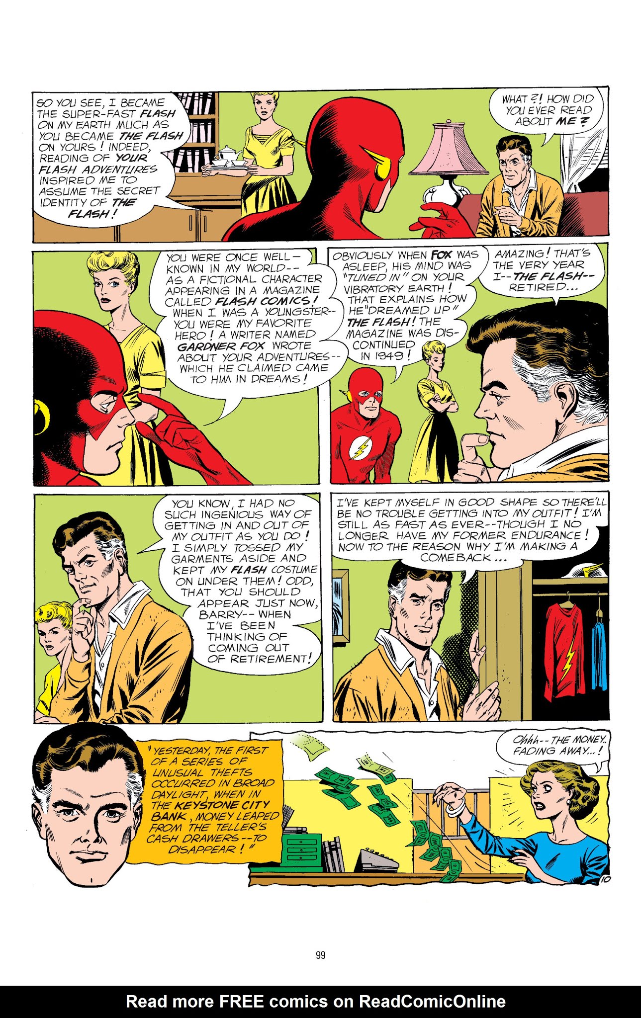 Read online The Flash: A Celebration of 75 Years comic -  Issue # TPB (Part 1) - 100