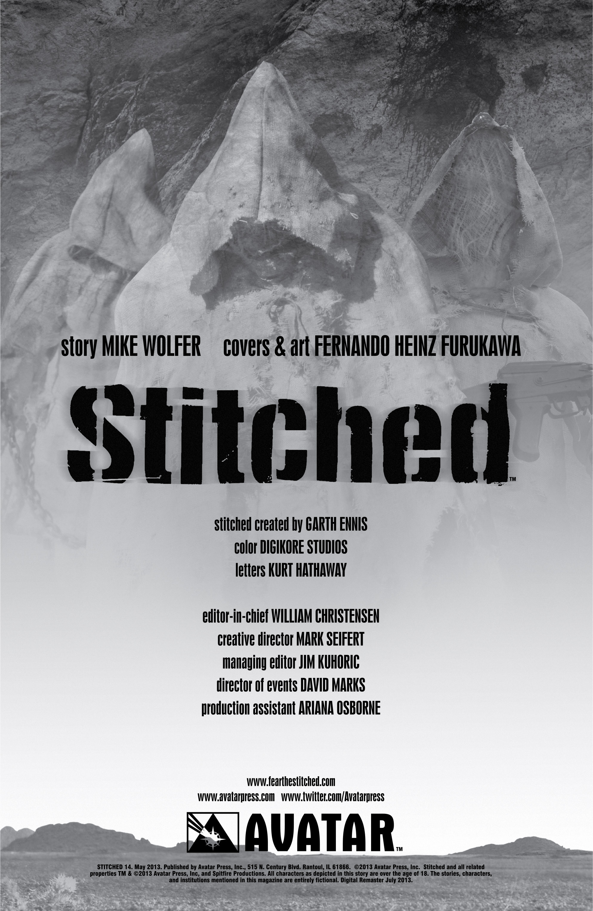 Read online Stitched comic -  Issue #14 - 2