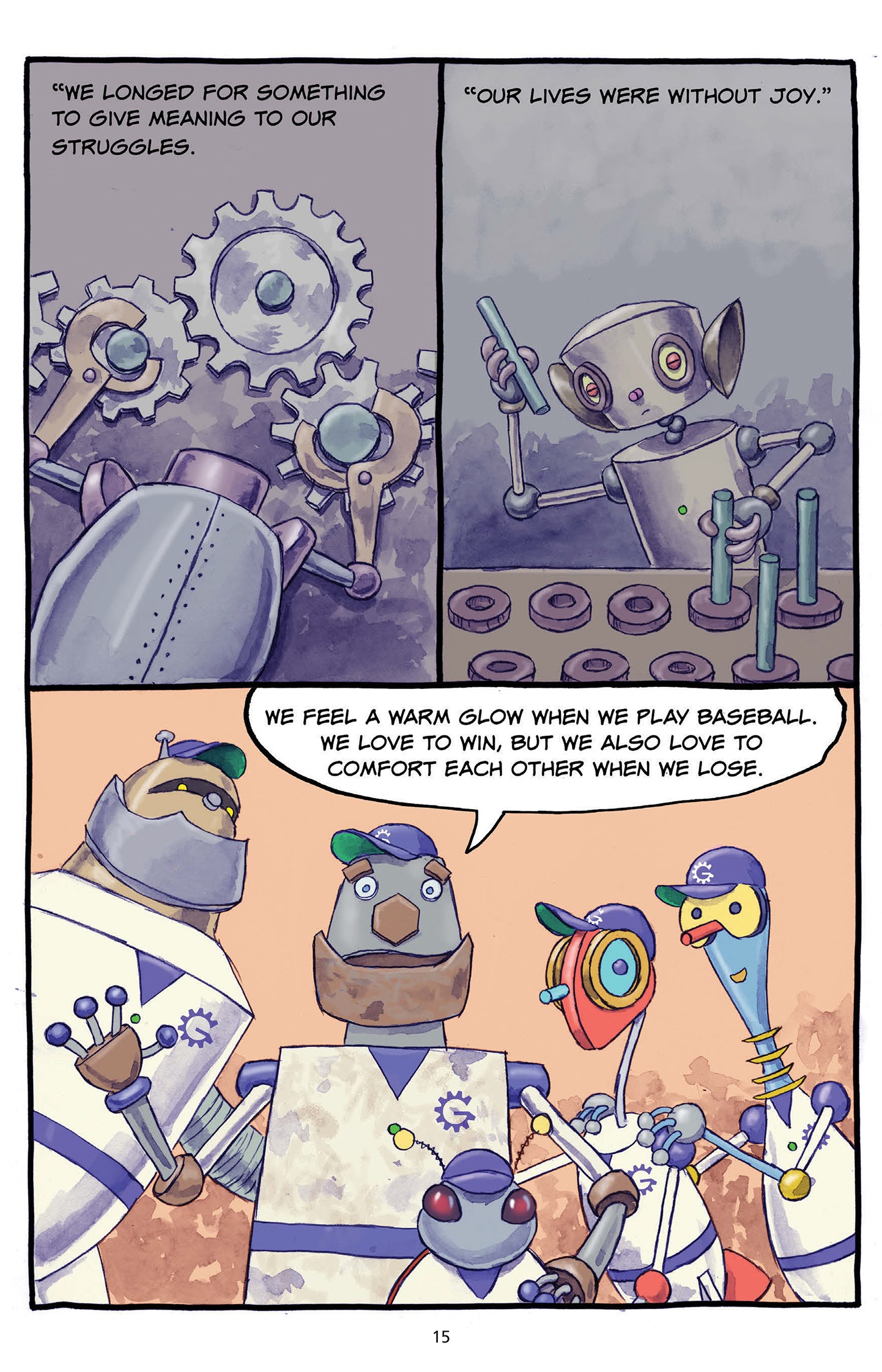 Read online Fuzzy Baseball comic -  Issue #3 - 17