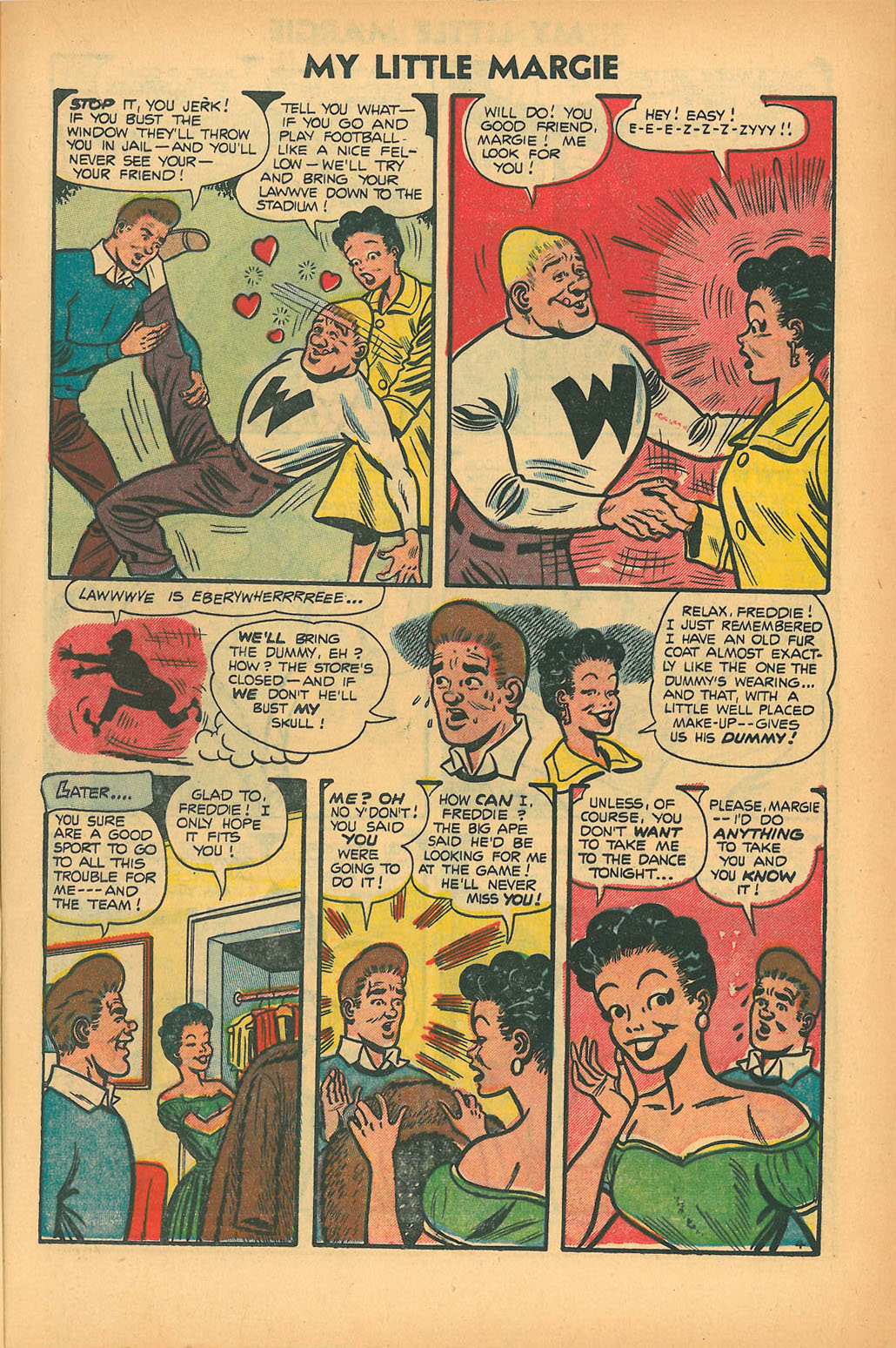 Read online My Little Margie (1954) comic -  Issue #6 - 13