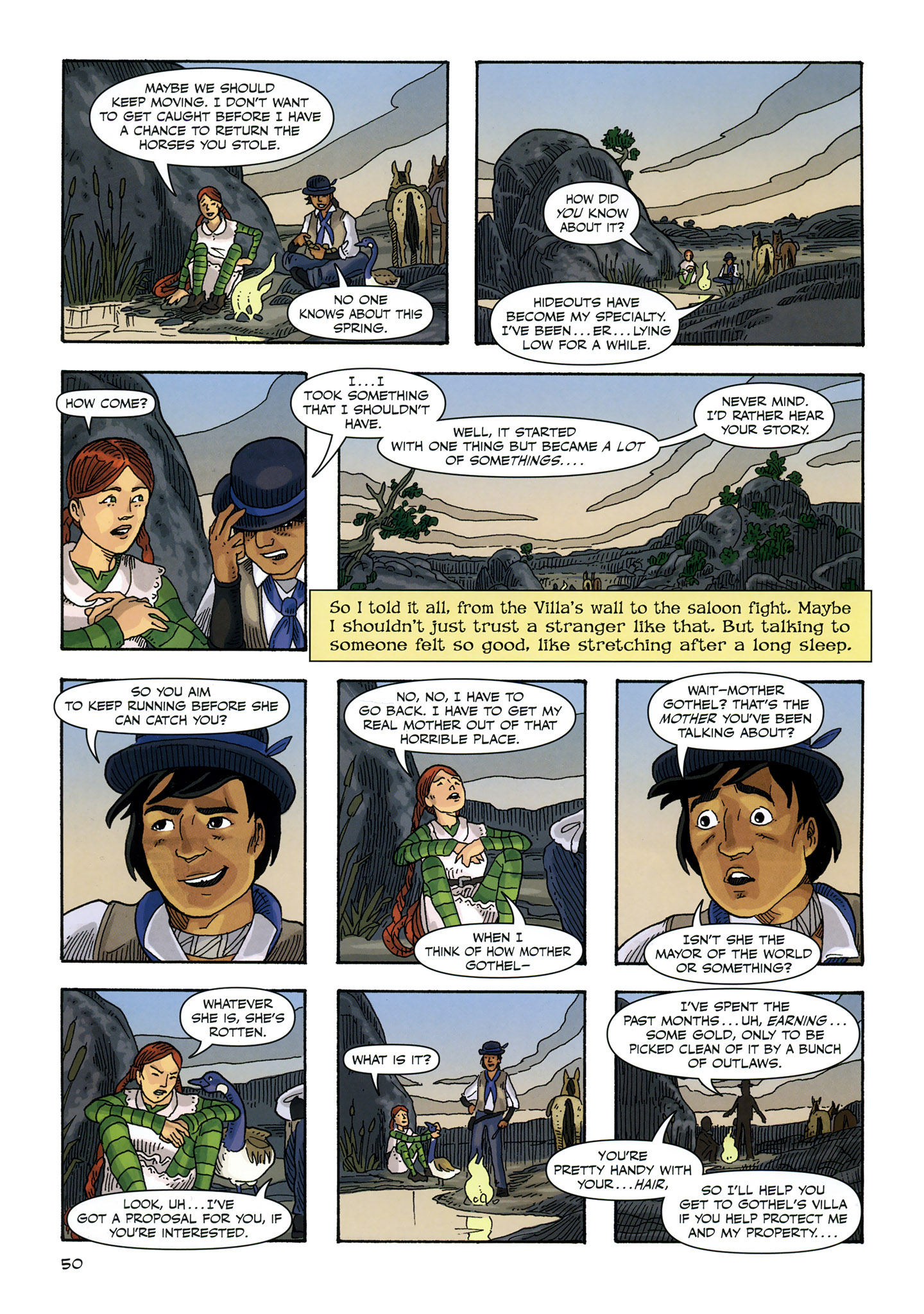 Read online Rapunzel's Revenge comic -  Issue # TPB - 52