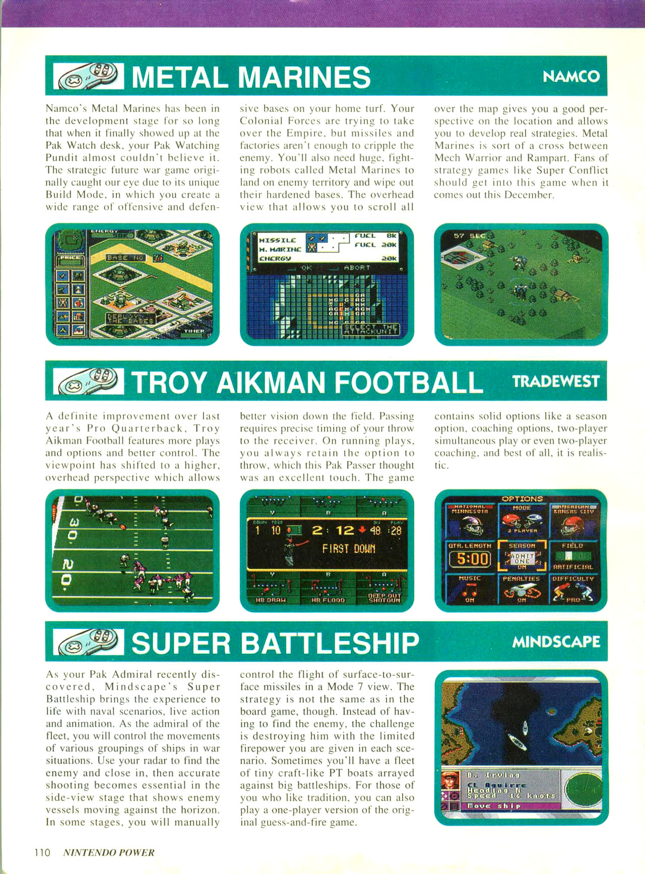 Read online Nintendo Power comic -  Issue #54 - 115