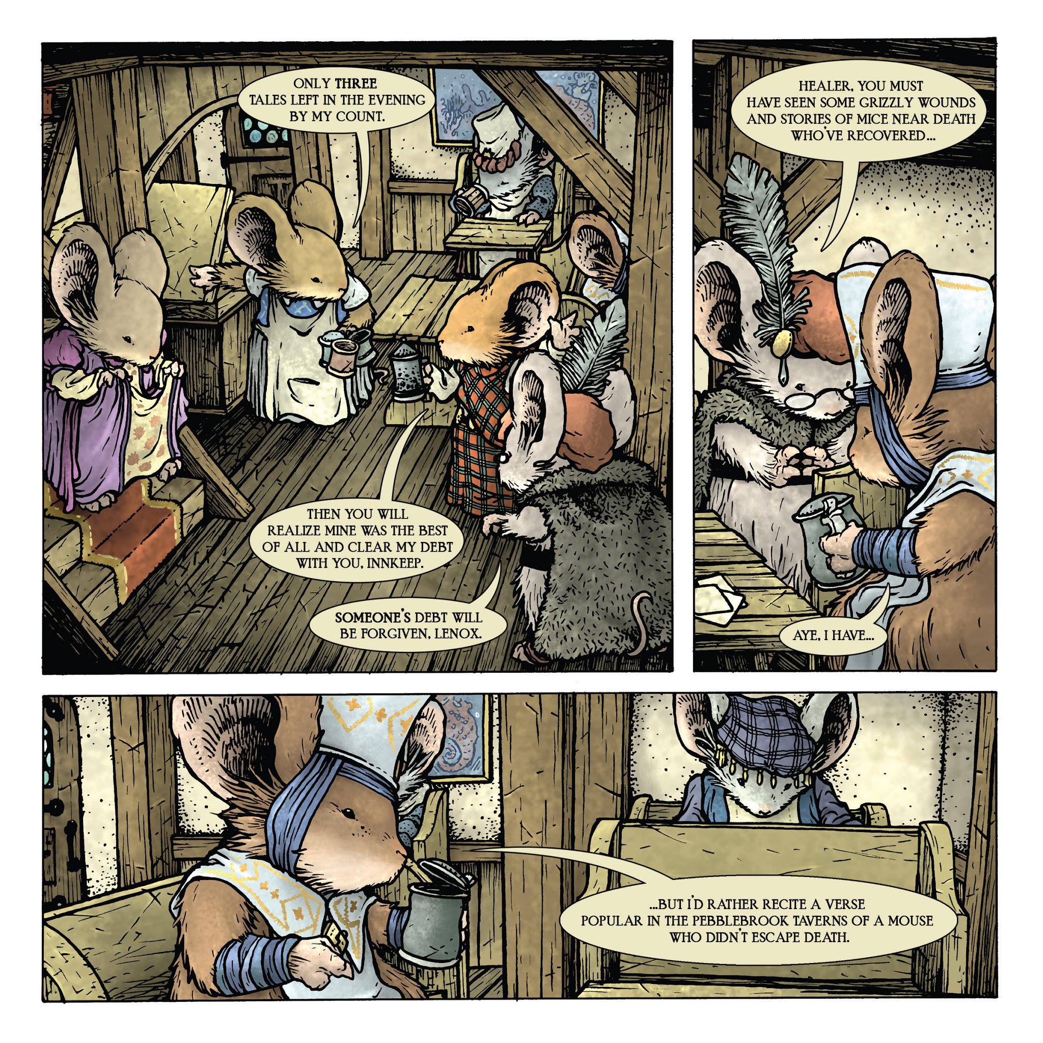 Read online Mouse Guard: Legends of the Guard Volume Three comic -  Issue # TPB - 83