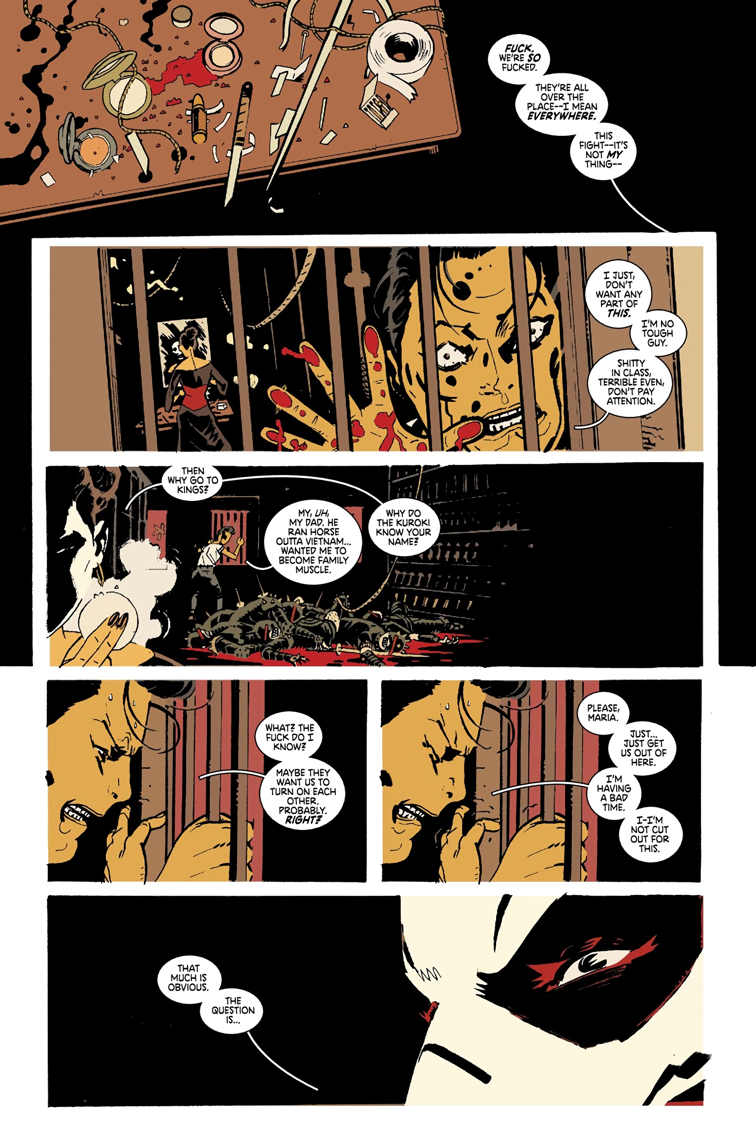 Read online Deadly Class comic -  Issue # _Deluxe Edition Teen Age Riot (Part 1) - 50