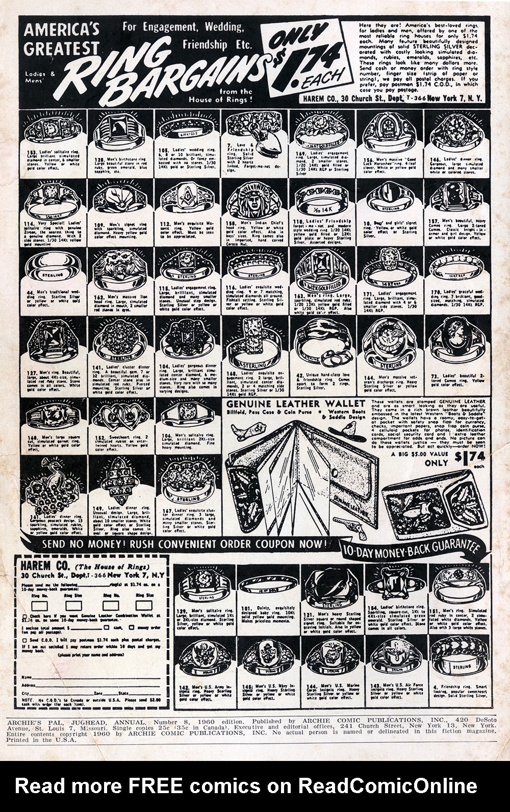 Read online Archie's Pal Jughead Annual comic -  Issue #8 - 2