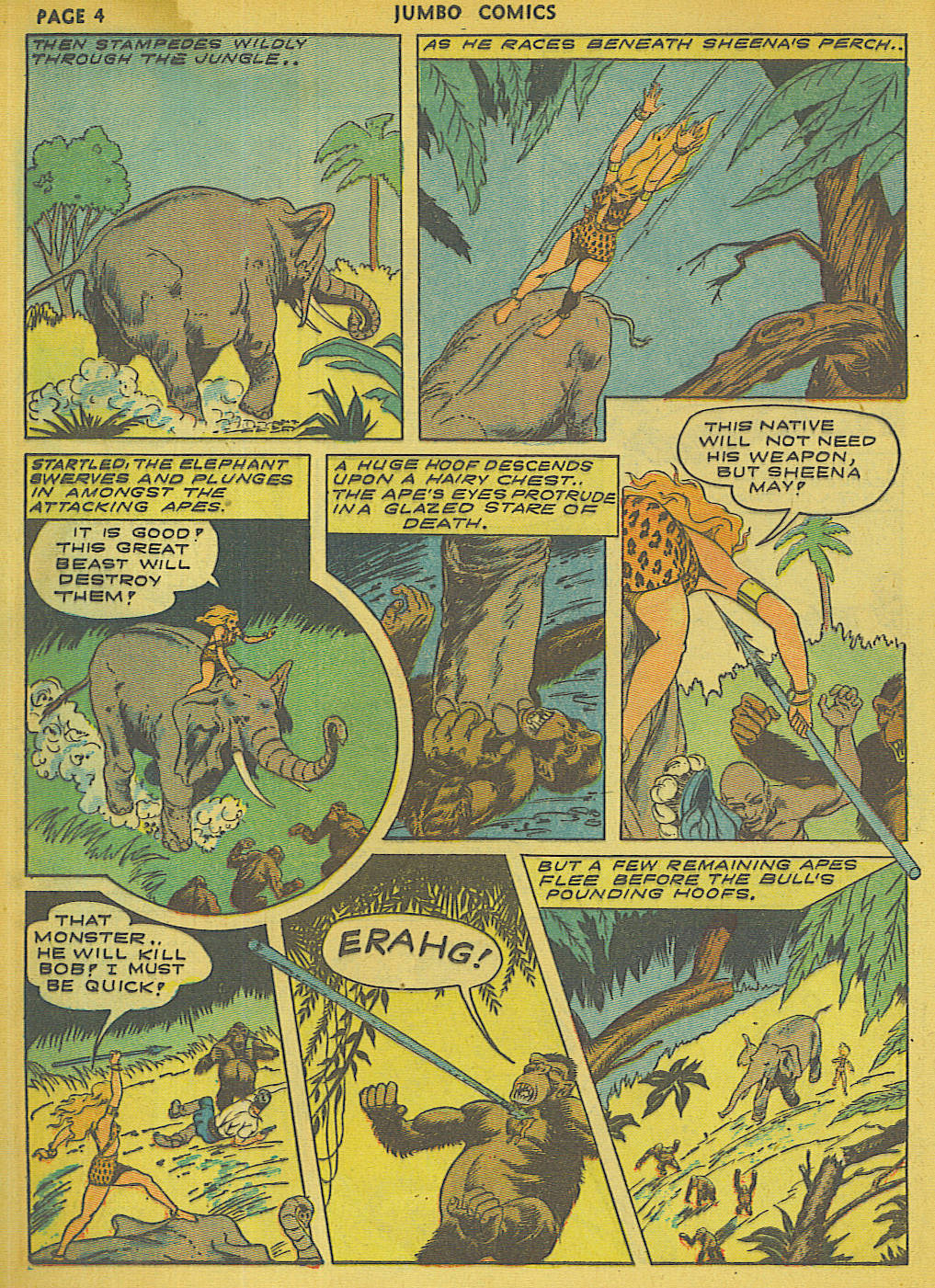 Read online Jumbo Comics comic -  Issue #49 - 6