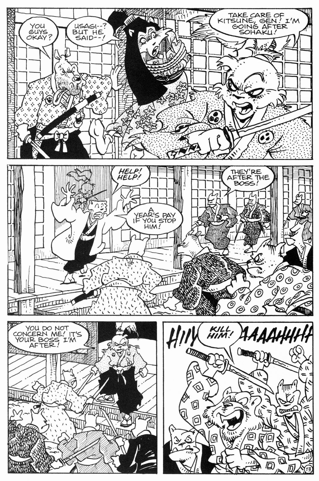 Usagi Yojimbo (1996) Issue #51 #51 - English 15