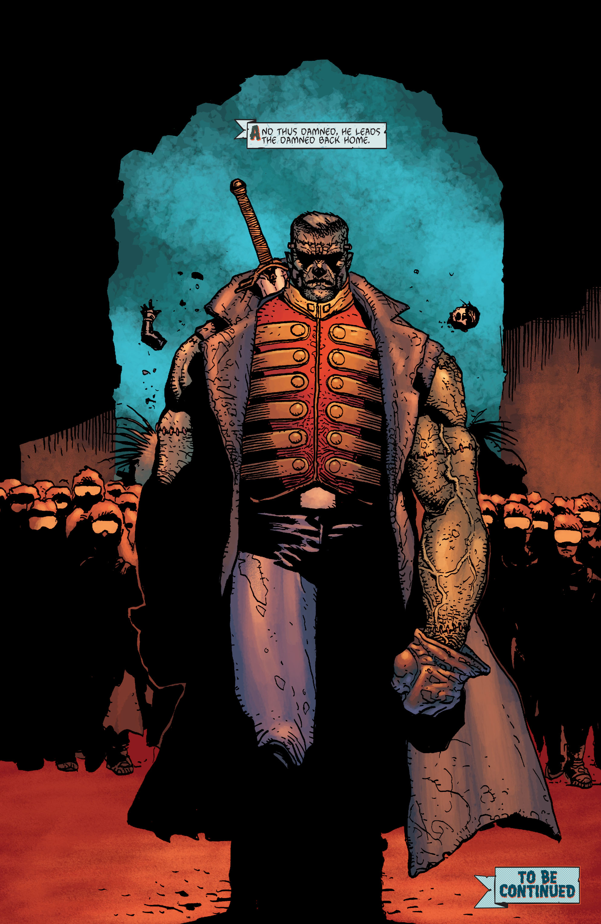 Read online Seven Soldiers: Frankenstein comic -  Issue #2 - 22