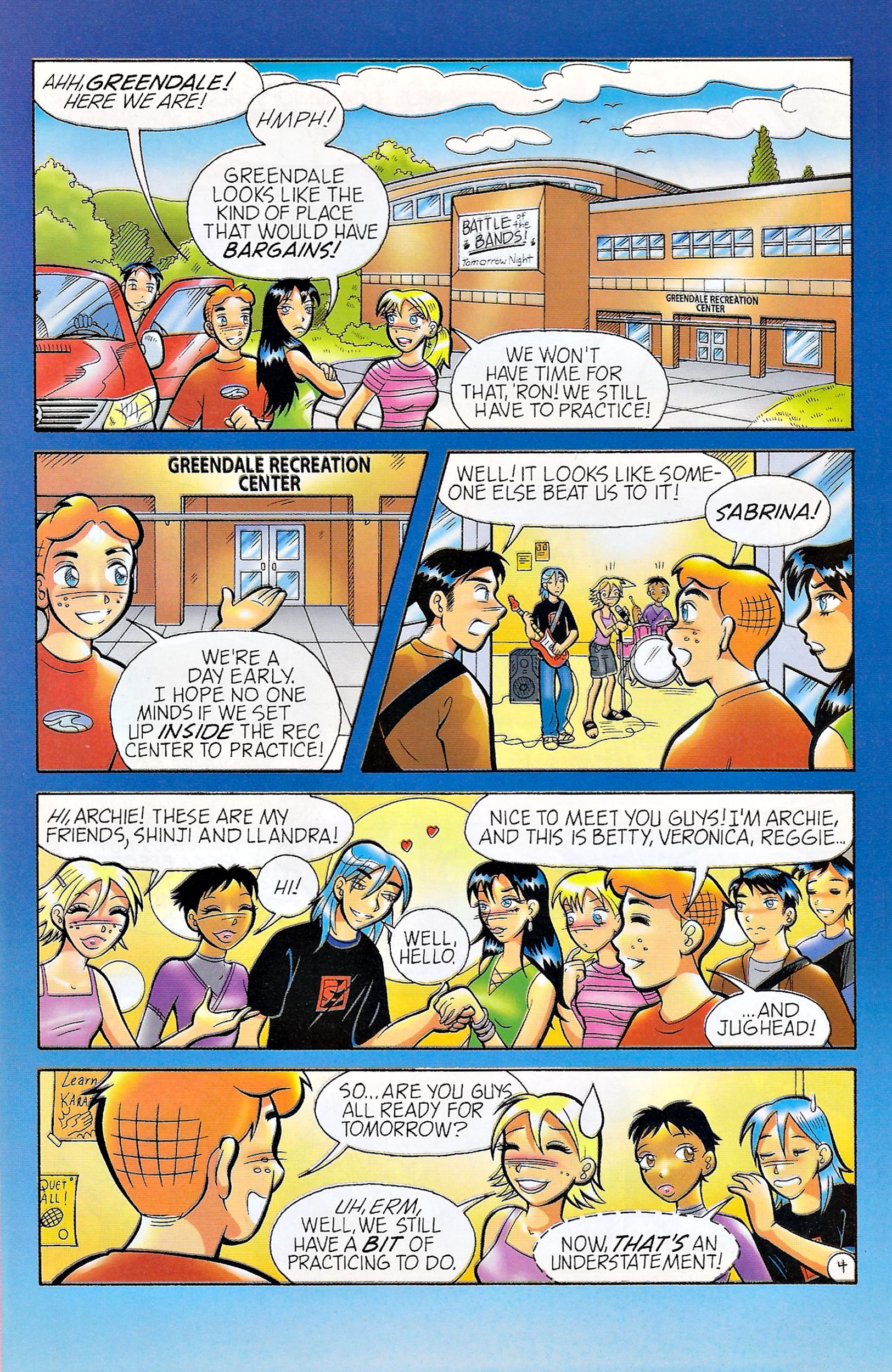 Read online Sabrina the Teenage Witch and the Archies comic -  Issue # Full - 6