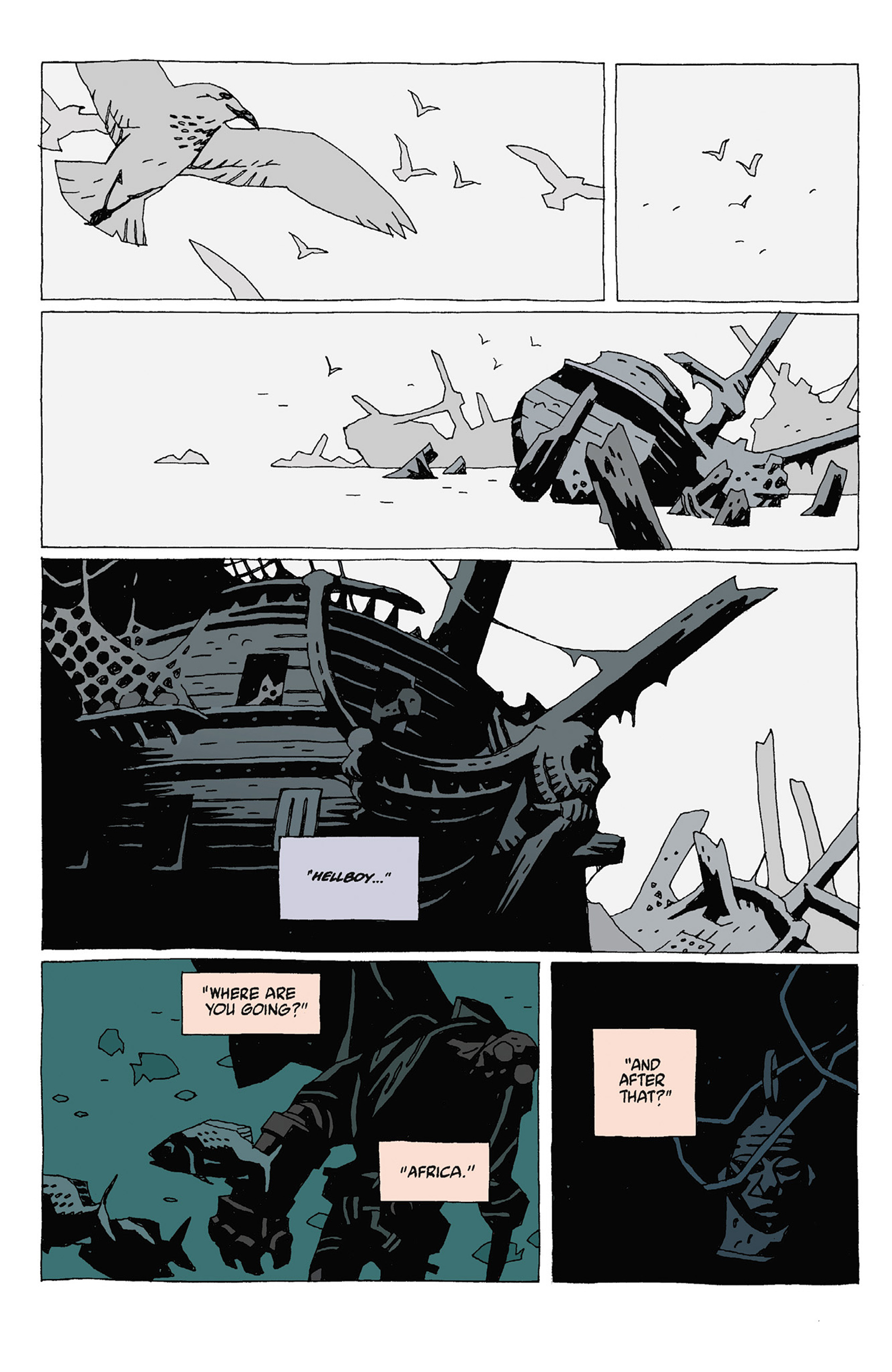 Read online Hellboy: Strange Places comic -  Issue # TPB - 68