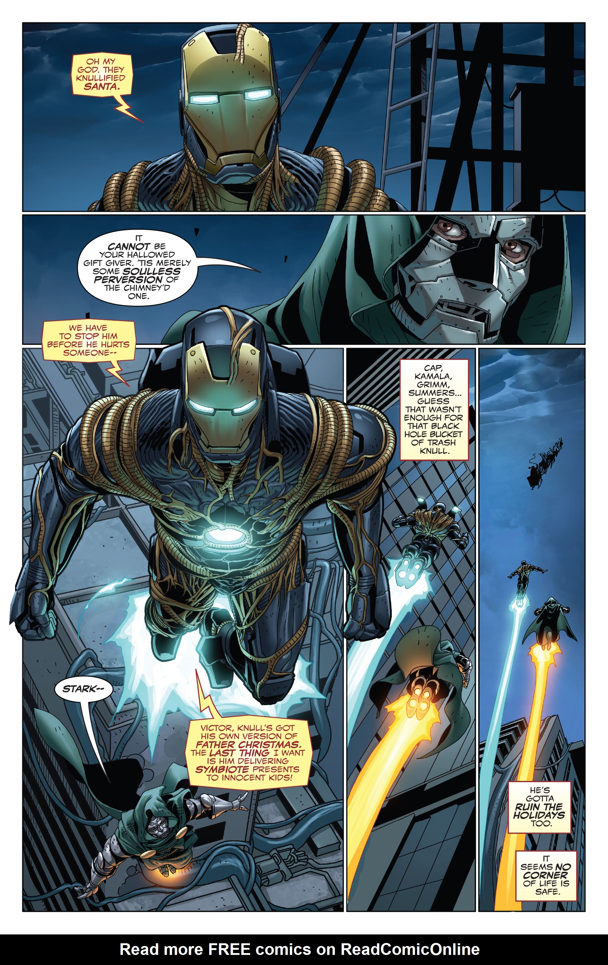 Read online King In Black One-Shots comic -  Issue # Iron Man - Doom - 9