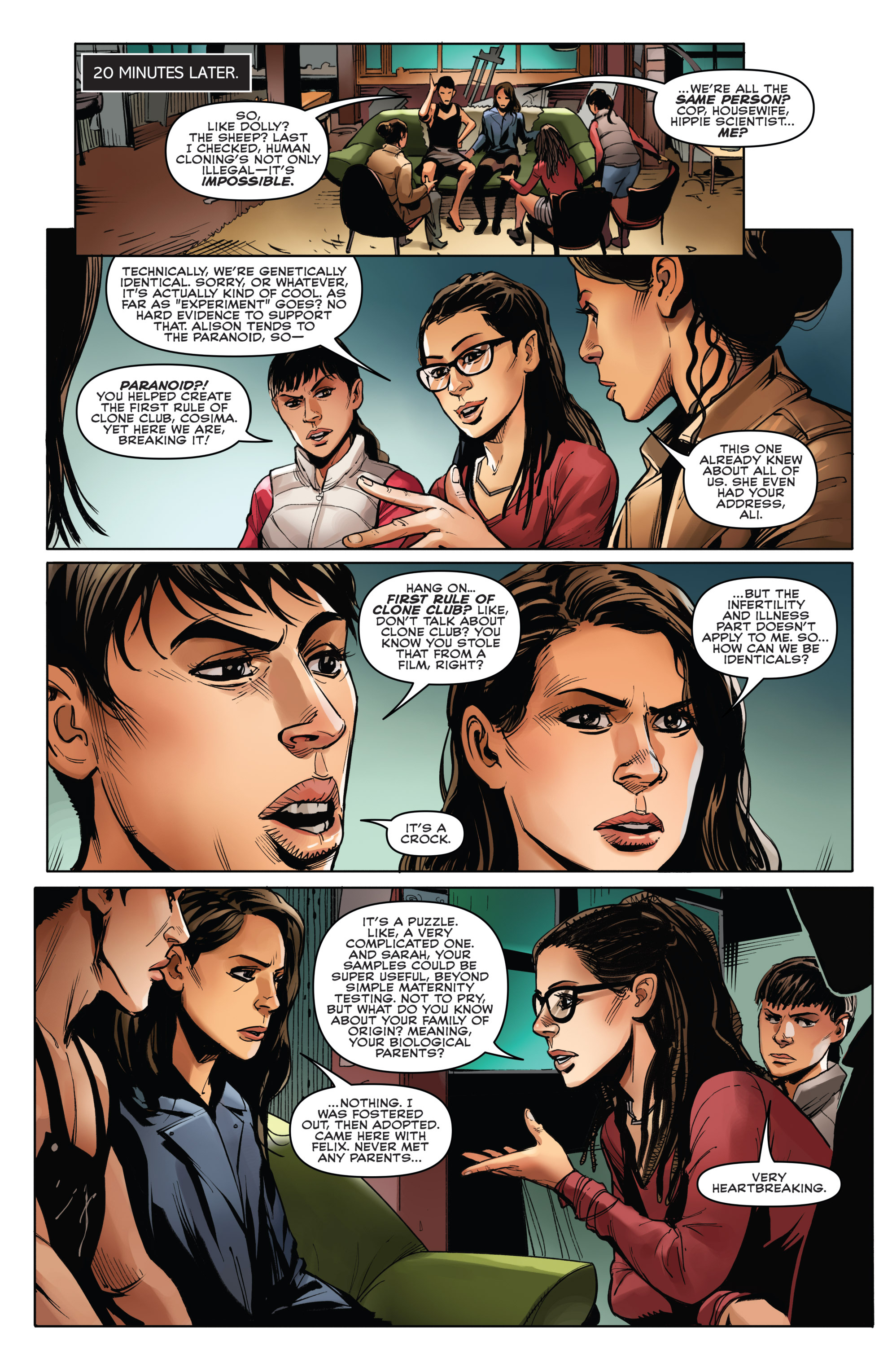 Read online Orphan Black: Deviations comic -  Issue #2 - 9
