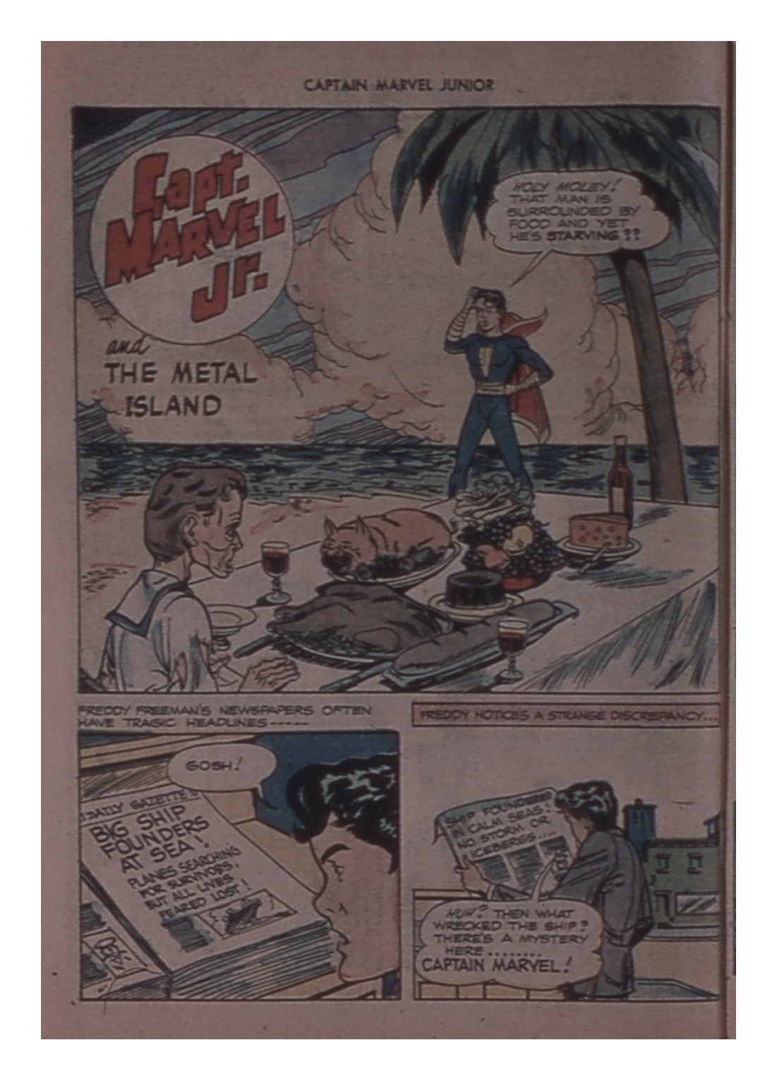 Read online Captain Marvel, Jr. comic -  Issue #58 - 42