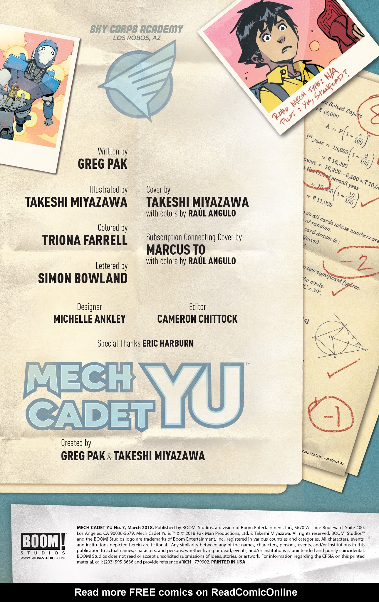 Read online Mech Cadet Yu comic -  Issue #7 - 3