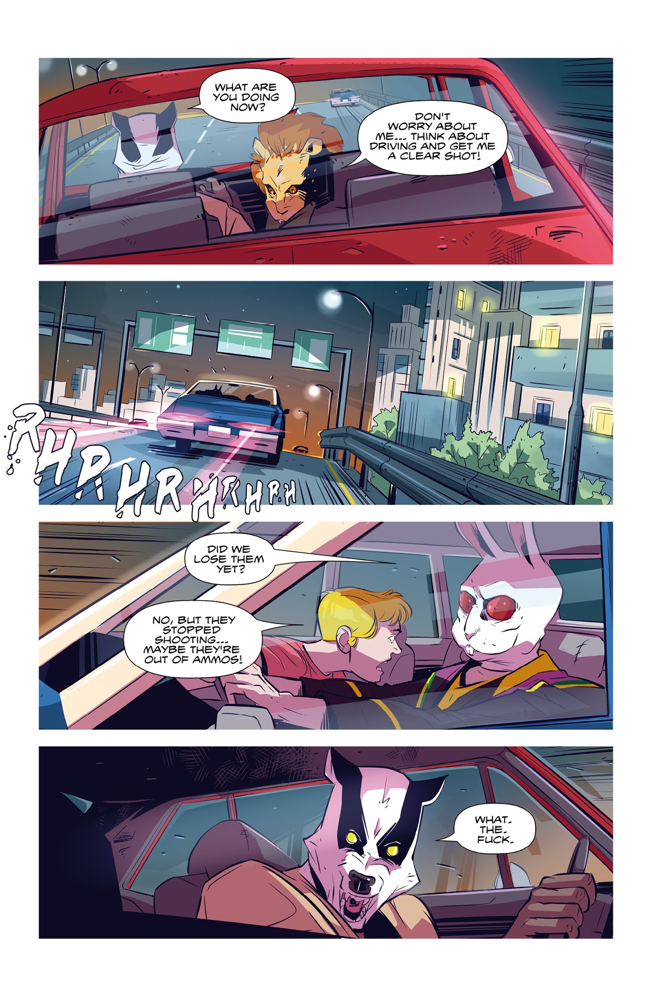 Read online Hotline Miami Wildlife comic -  Issue #8 - 16
