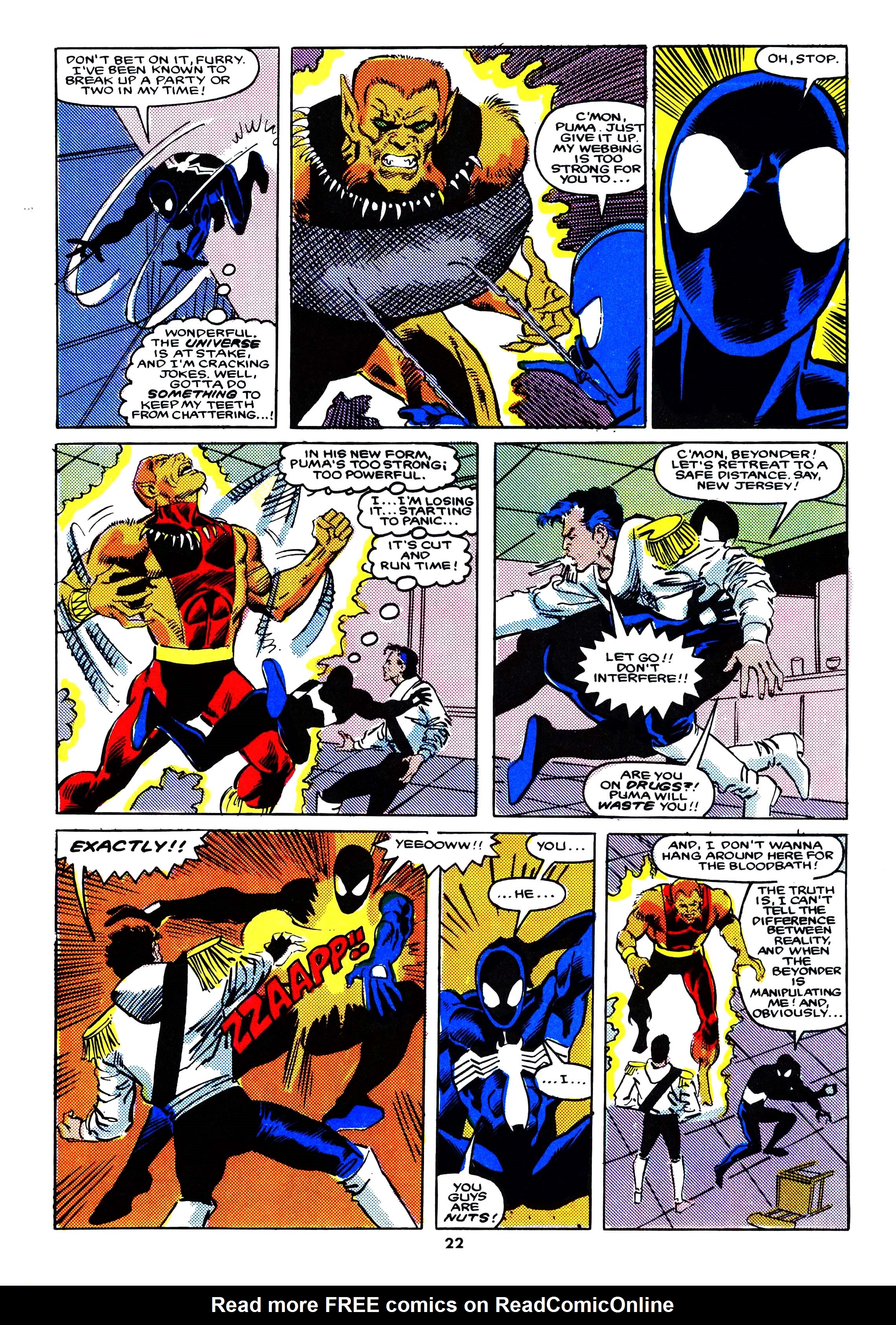 Read online Secret Wars (1985) comic -  Issue #71 - 22