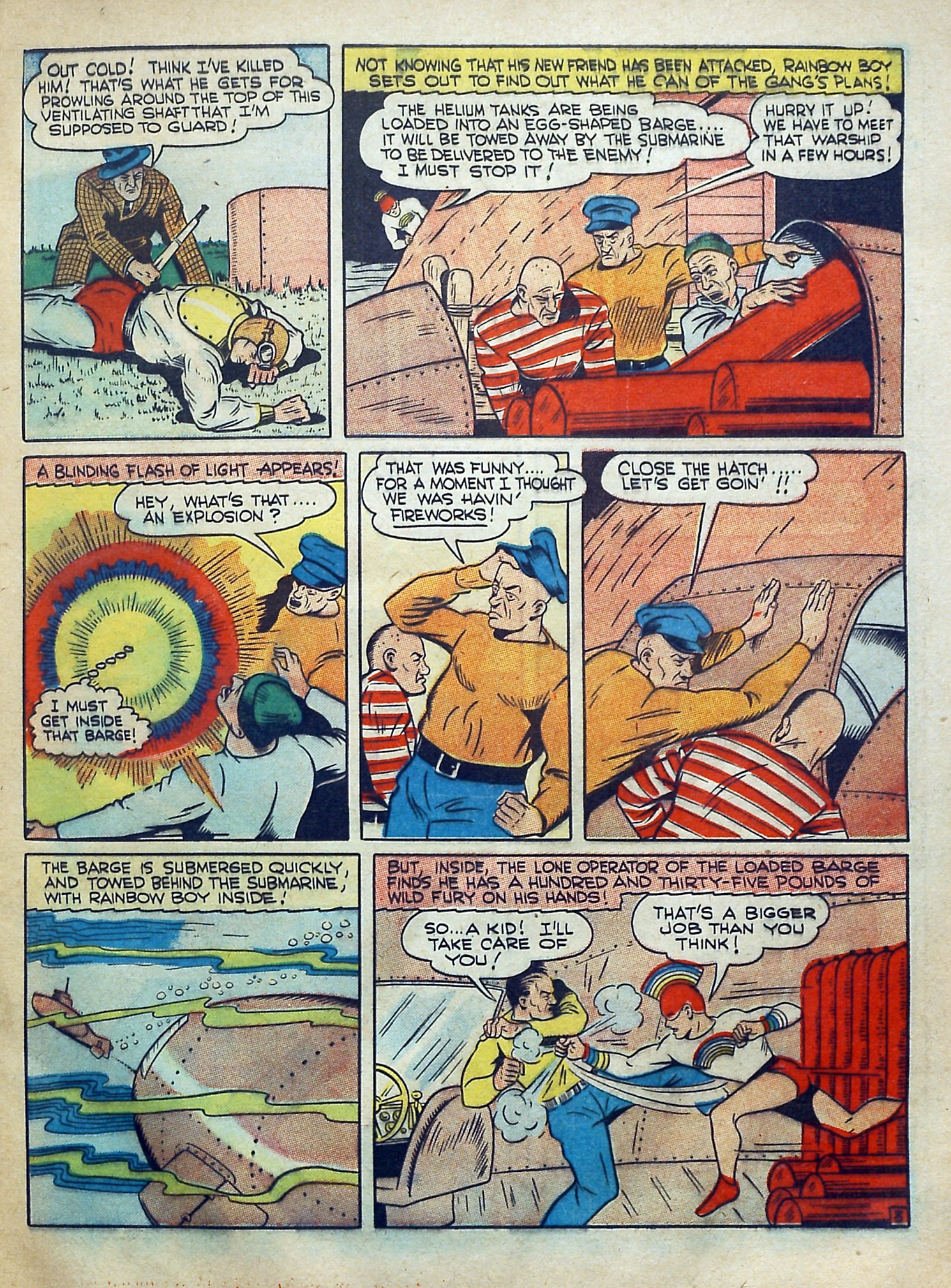 Read online Reg'lar Fellers Heroic Comics comic -  Issue #14 - 15