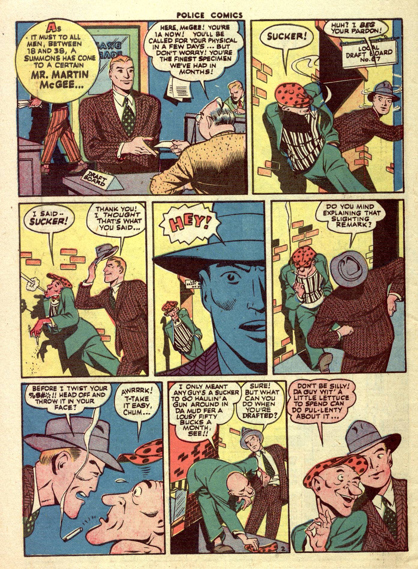 Read online Police Comics comic -  Issue #31 - 4