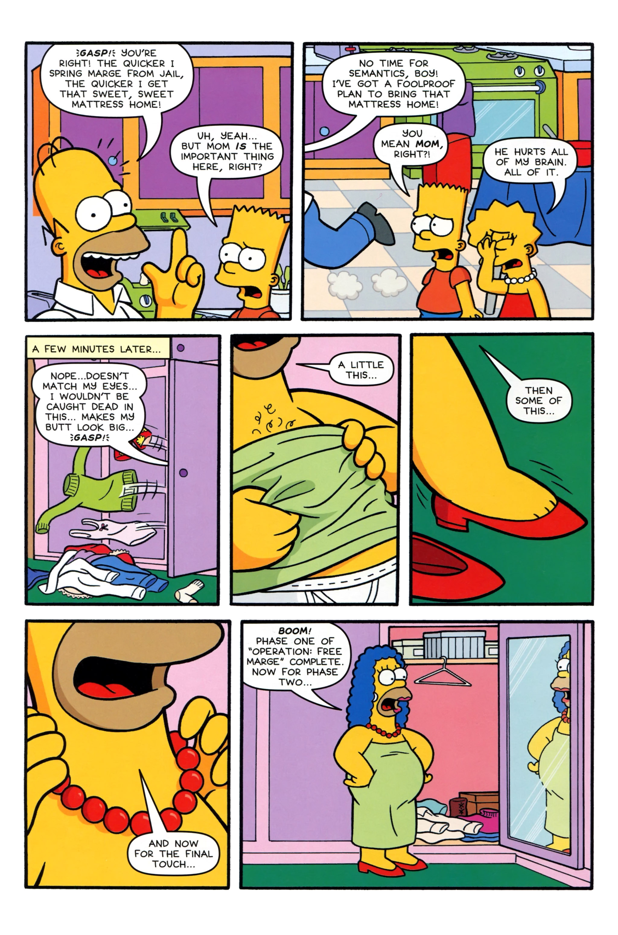 Read online Simpsons Comics comic -  Issue #221 - 16