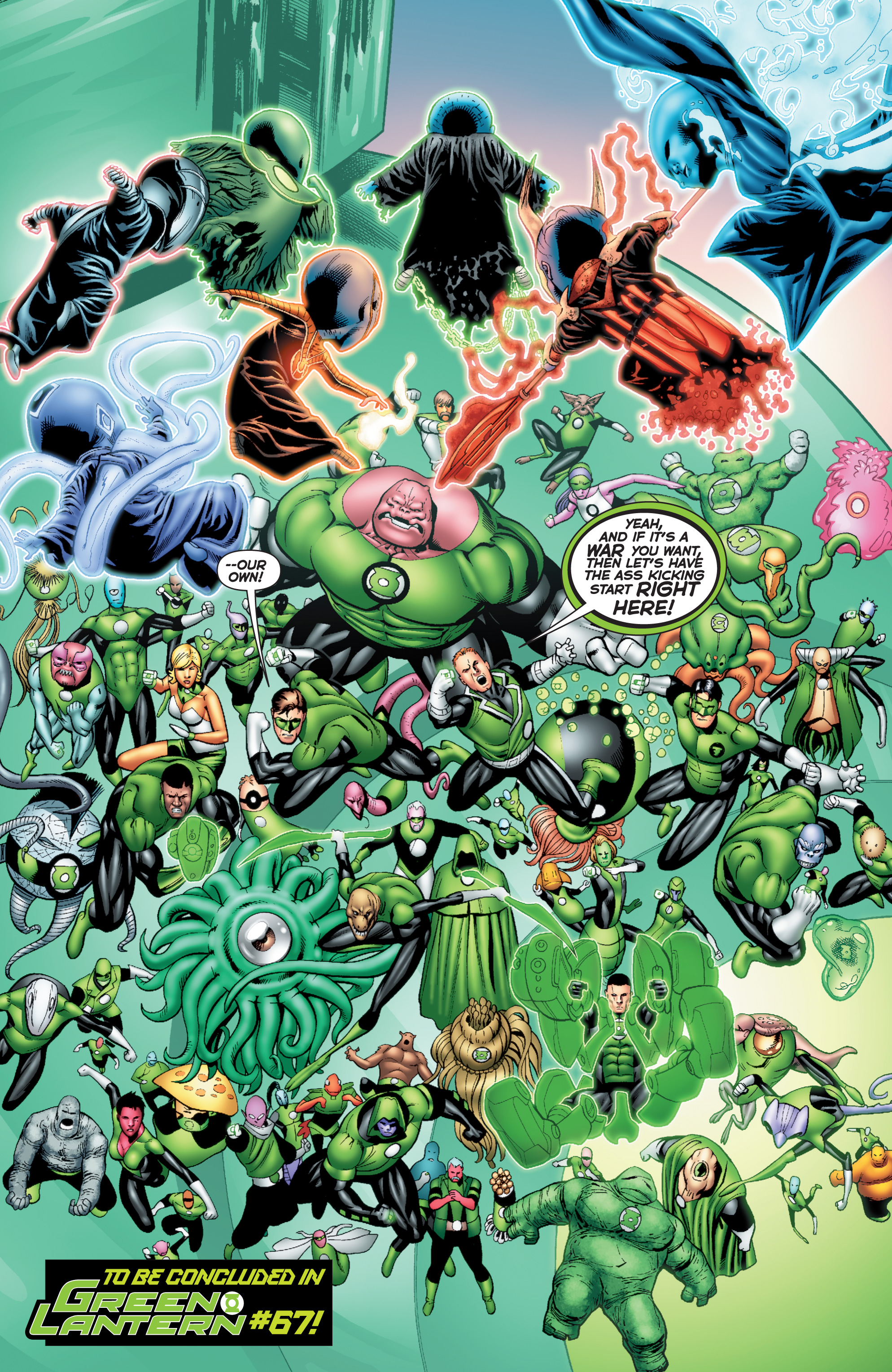 Read online Green Lantern: Emerald Warriors comic -  Issue #10 - 21