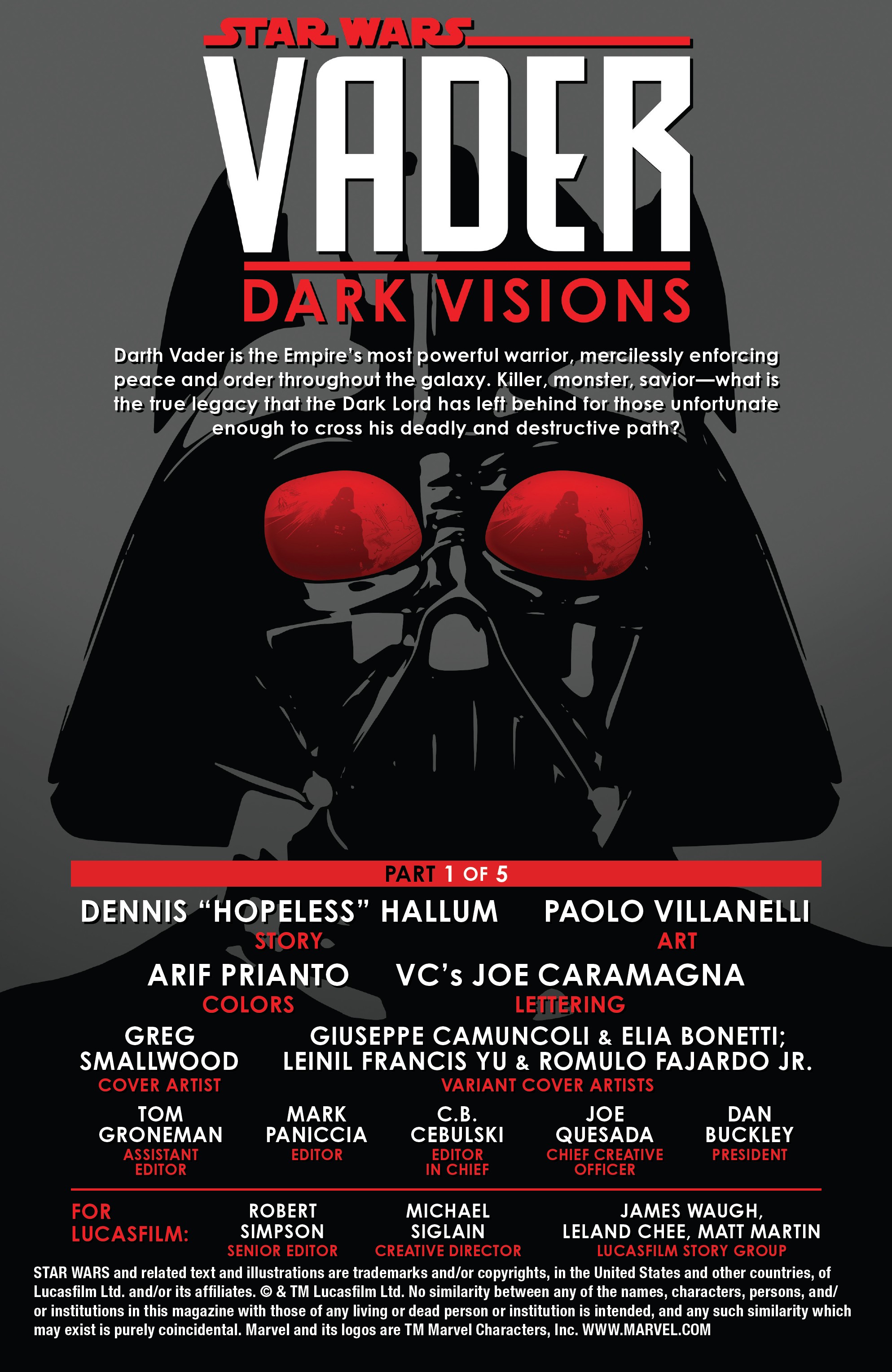 Read online Star Wars: Vader: Dark Visions comic -  Issue #1 - 11