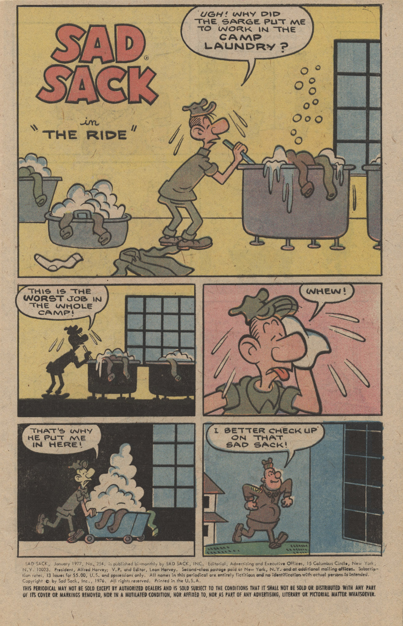 Read online Sad Sack comic -  Issue #254 - 5