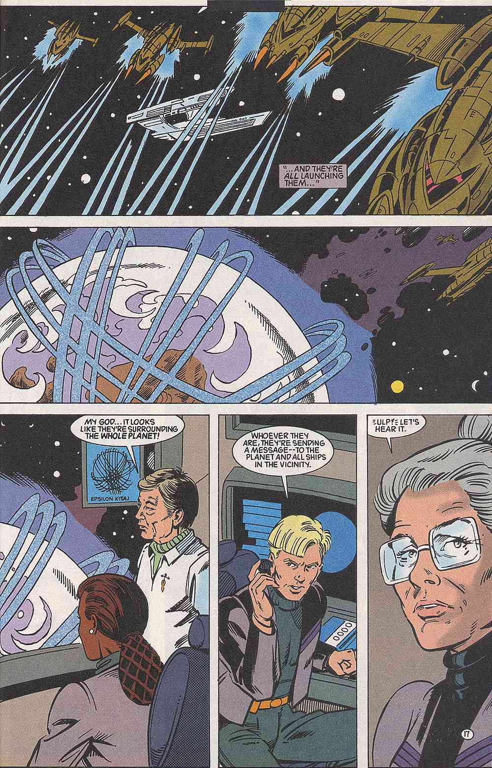 Read online Star Trek (1989) comic -  Issue #37 - 17