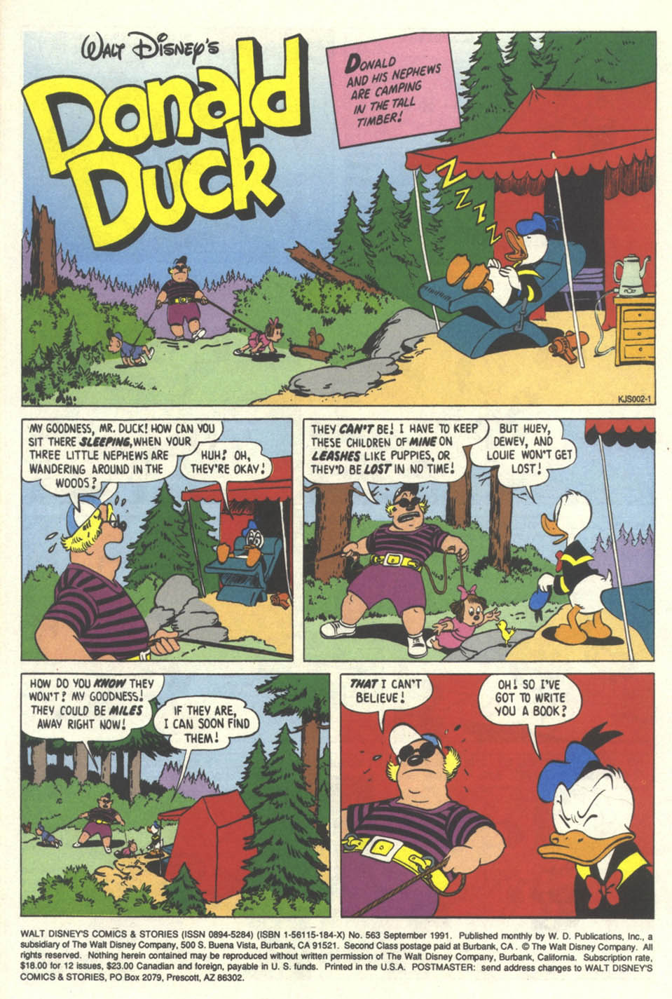 Walt Disney's Comics and Stories issue 563 - Page 2