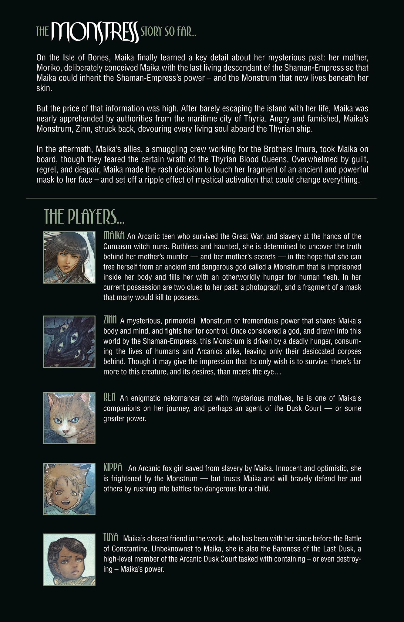 Read online Monstress comic -  Issue #13 - 2