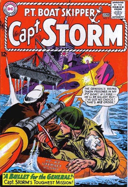 Read online Capt. Storm comic -  Issue #7 - 1