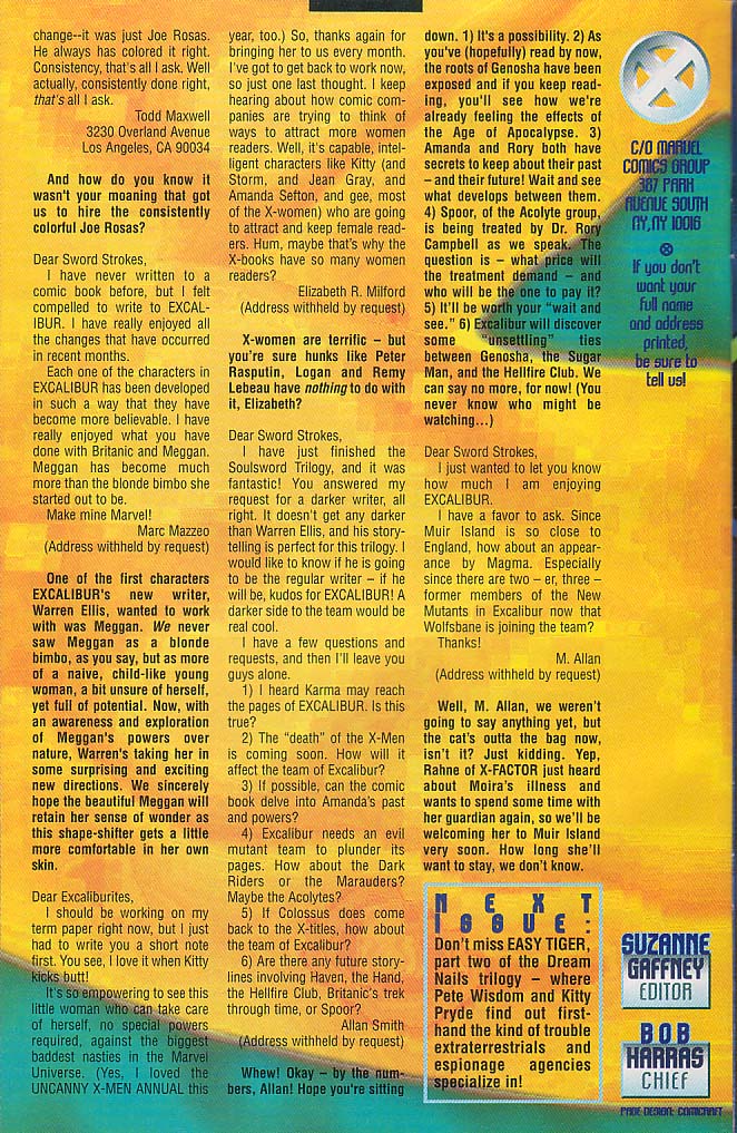 Read online Excalibur (1988) comic -  Issue #88 - 25