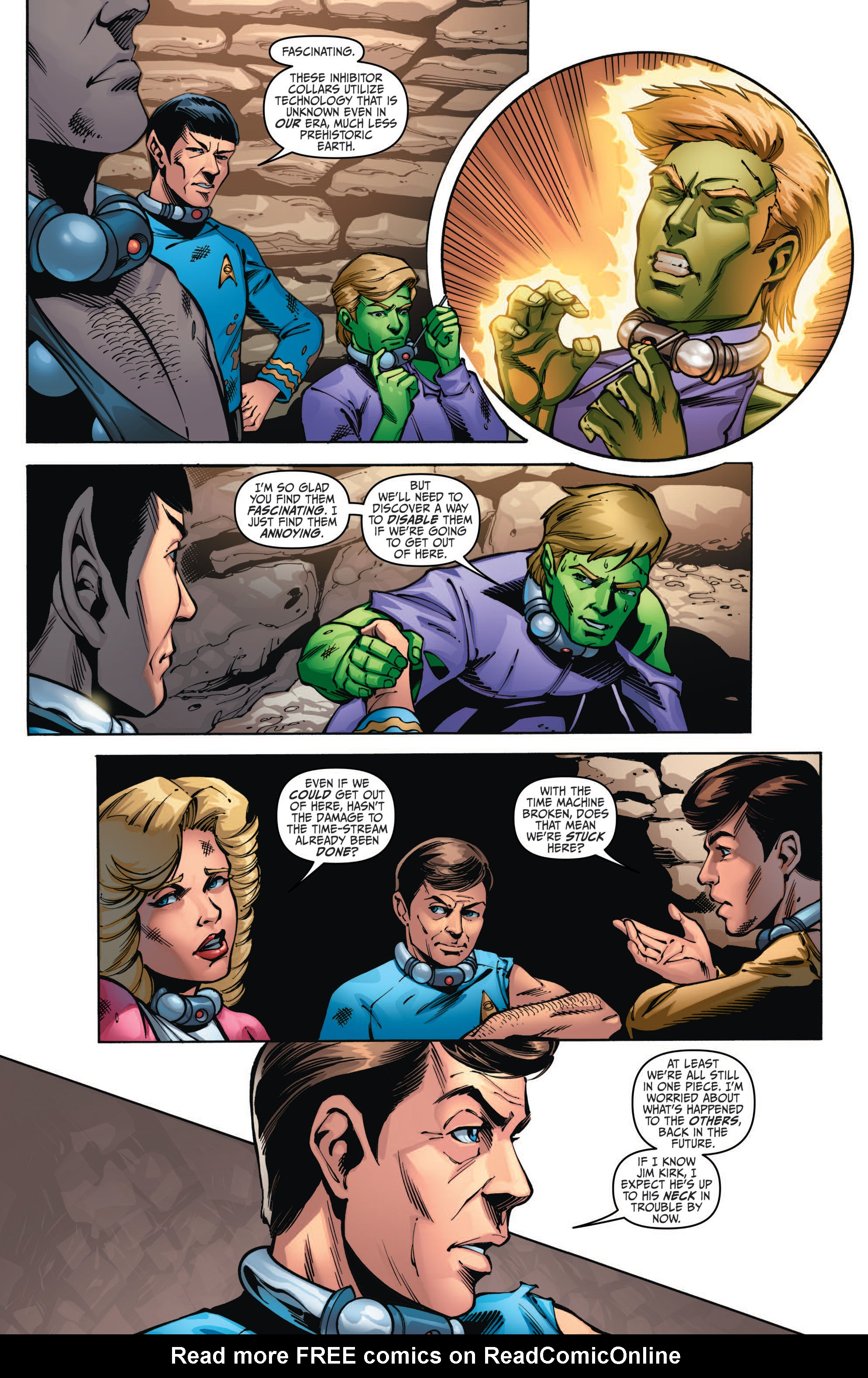 Read online Star Trek/Legion of Super-Heroes comic -  Issue #5 - 7