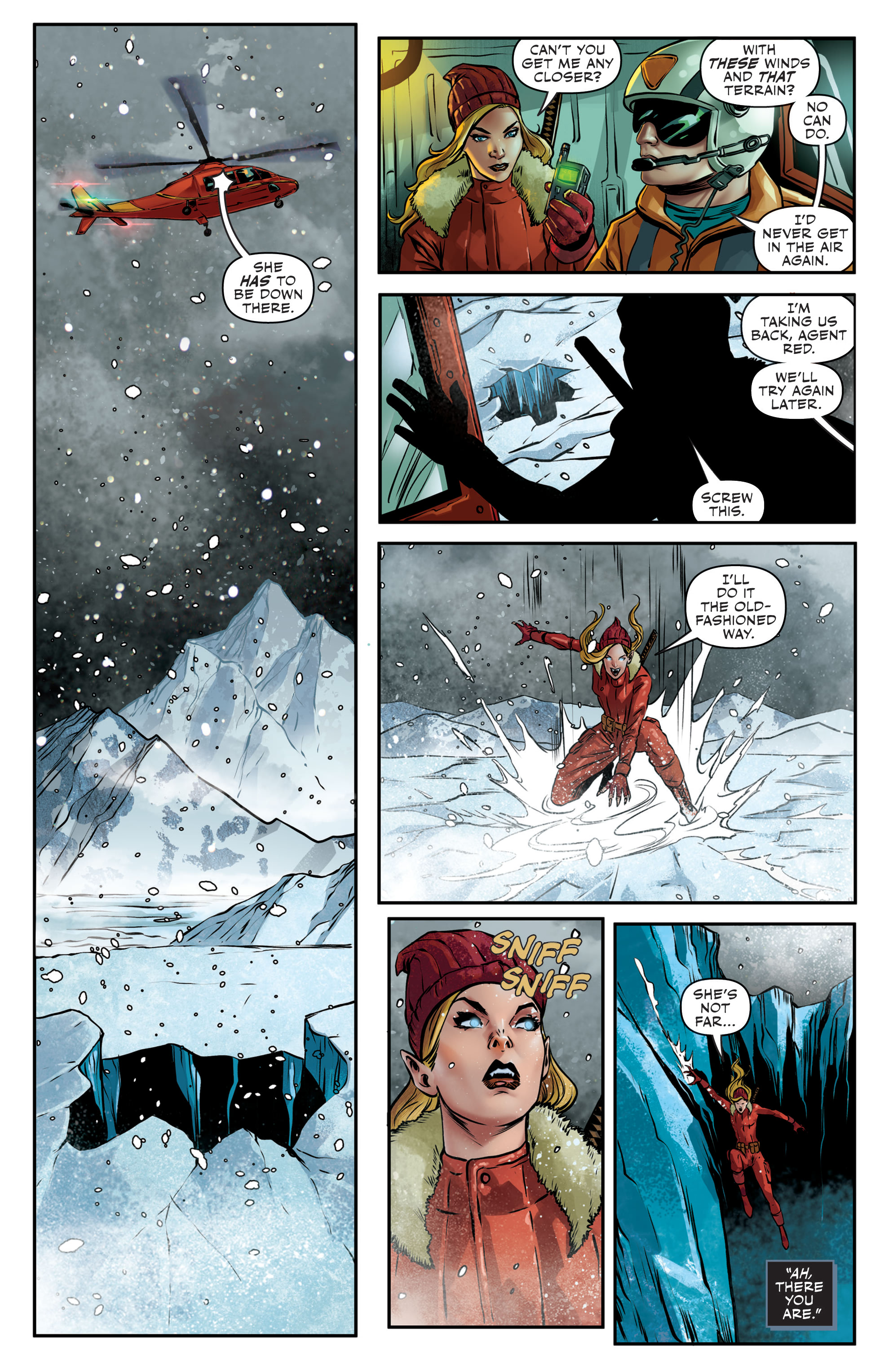 Read online Grimm Spotlight: Red Agent - Friendly Fire comic -  Issue # Full - 23
