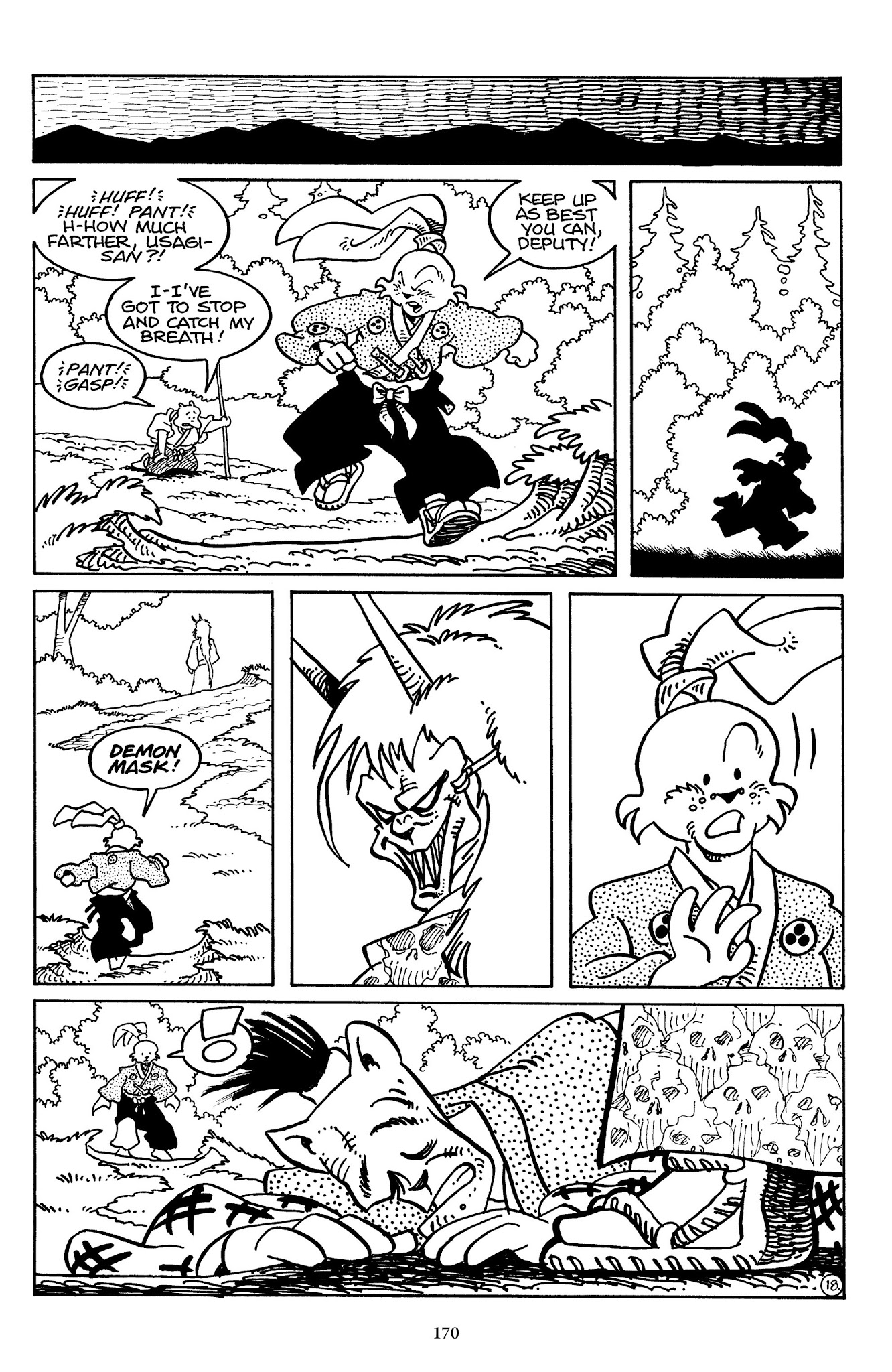 Read online The Usagi Yojimbo Saga comic -  Issue # TPB 3 - 168