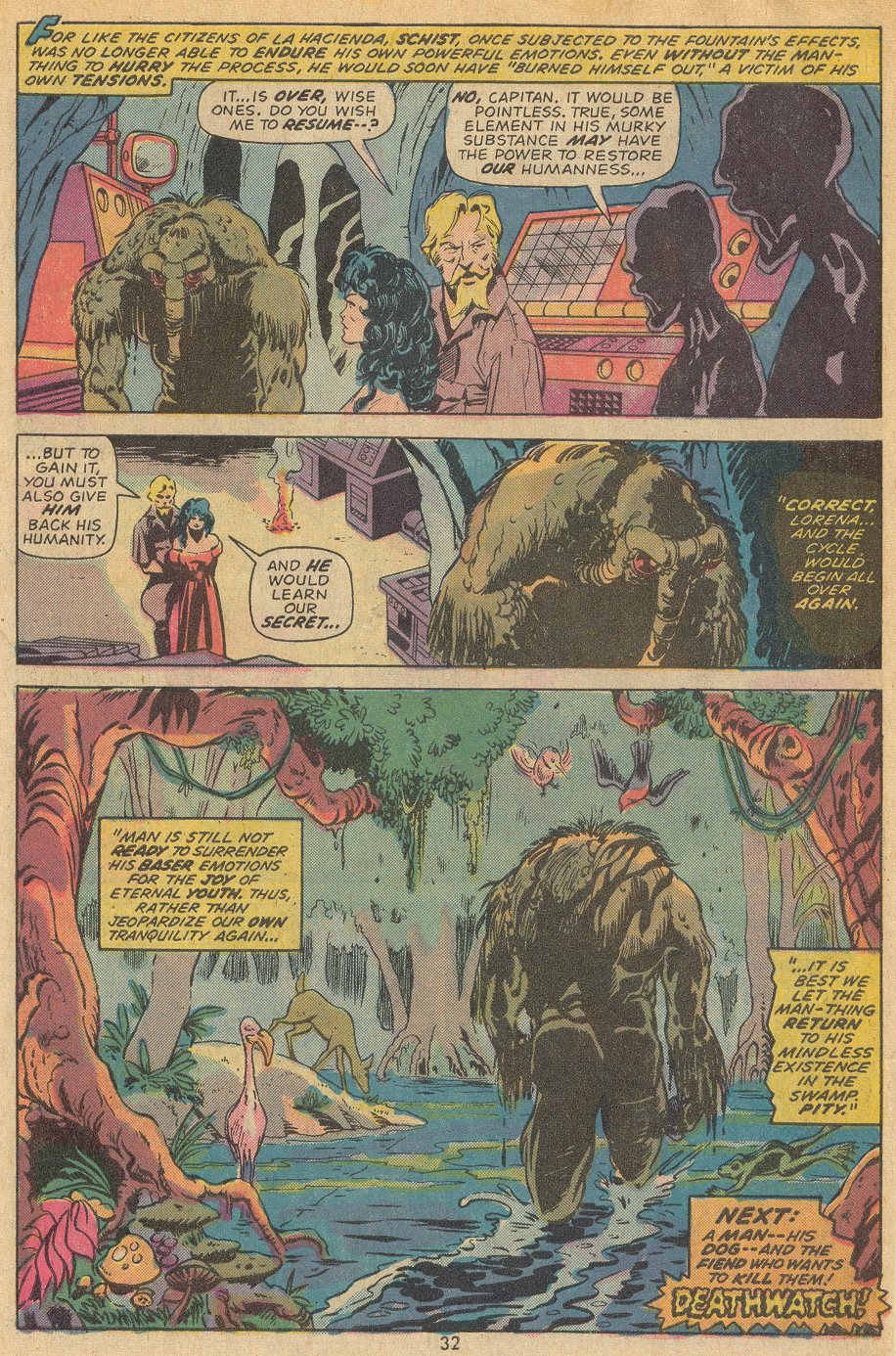Read online Man-Thing (1974) comic -  Issue #8 - 23