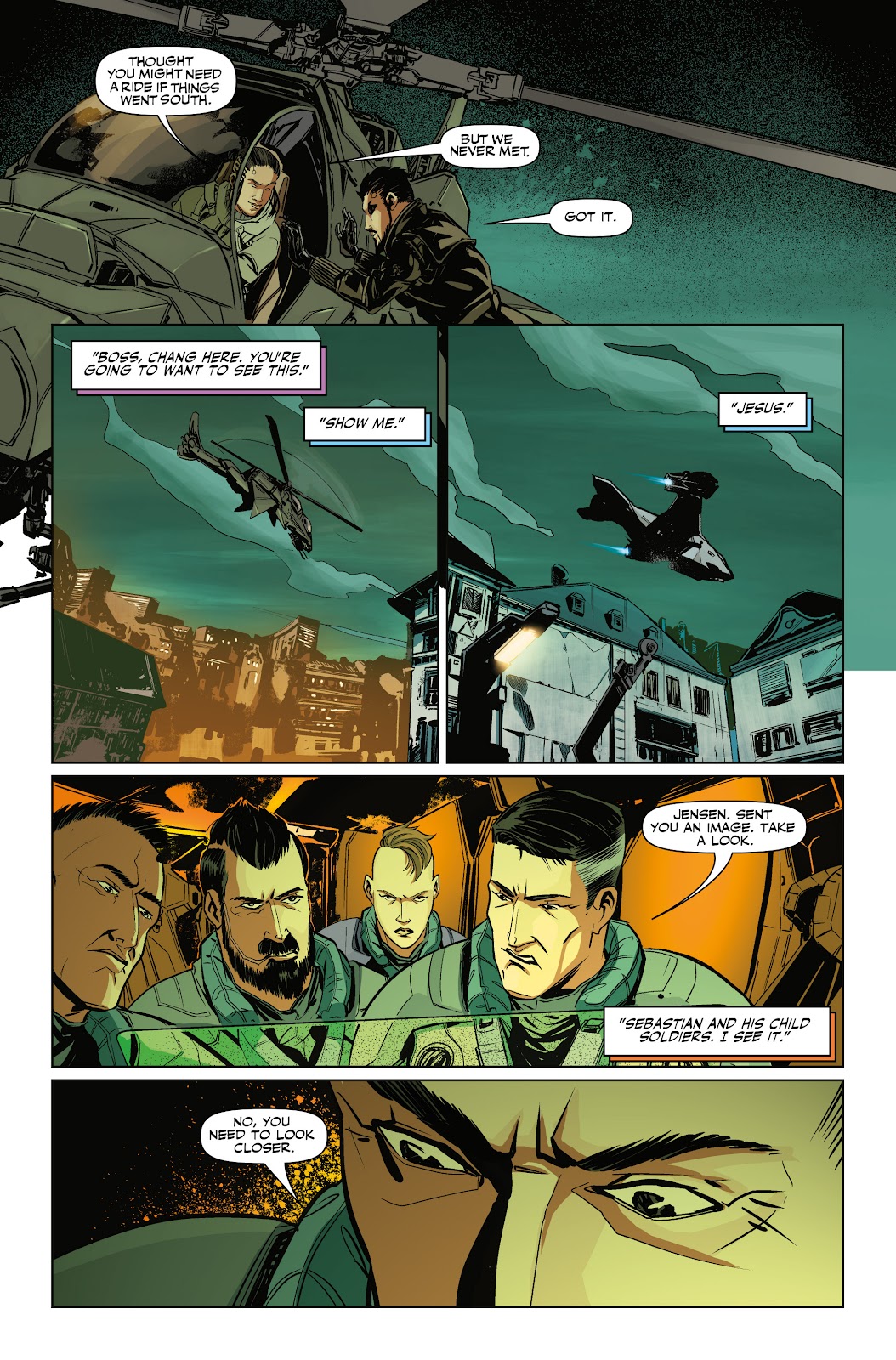 Deus Ex: Children's Crusade issue 4 - Page 22