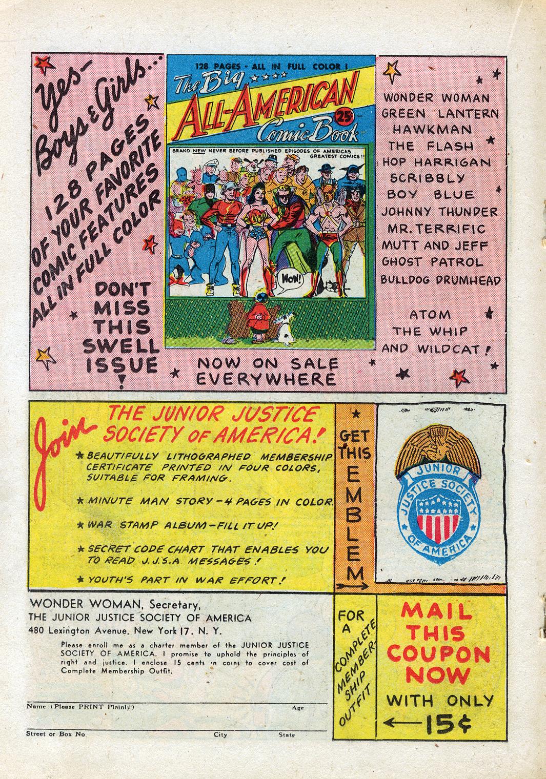 Read online Sensation (Mystery) Comics comic -  Issue #38 - 26