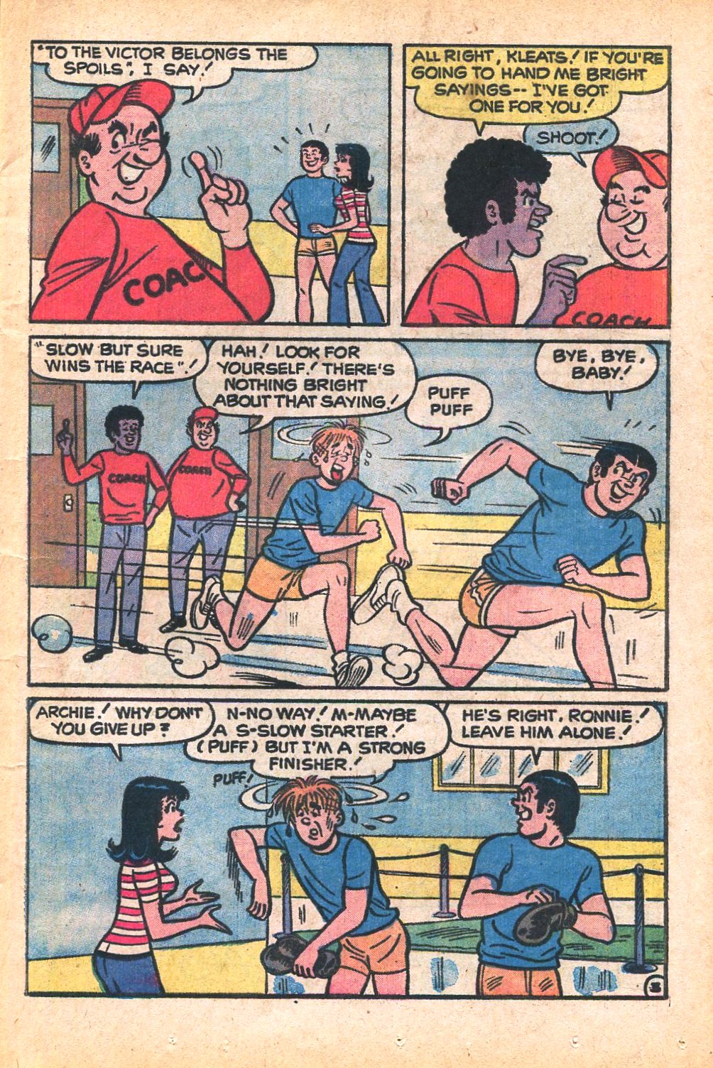 Read online Reggie and Me (1966) comic -  Issue #60 - 13
