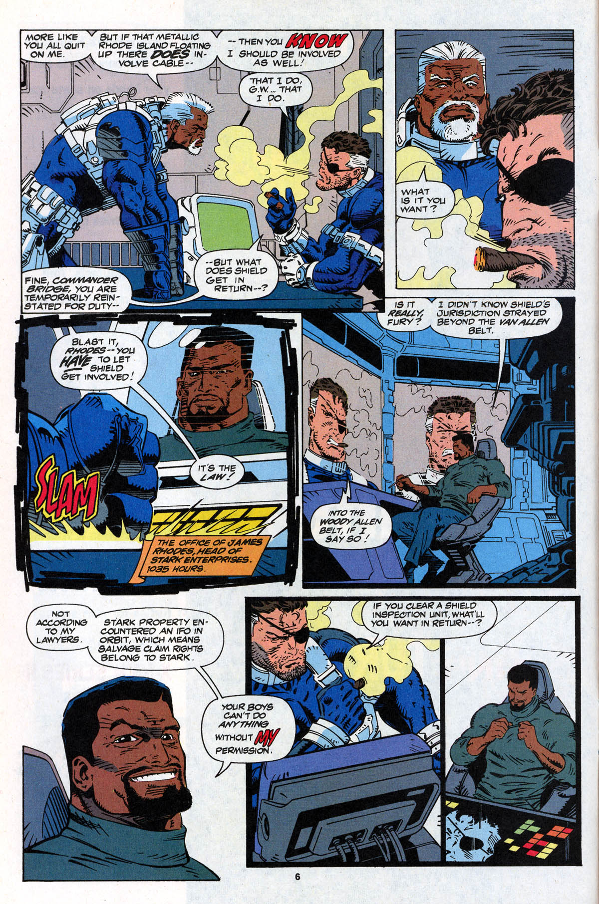 Read online X-Force (1991) comic -  Issue #20 - 7