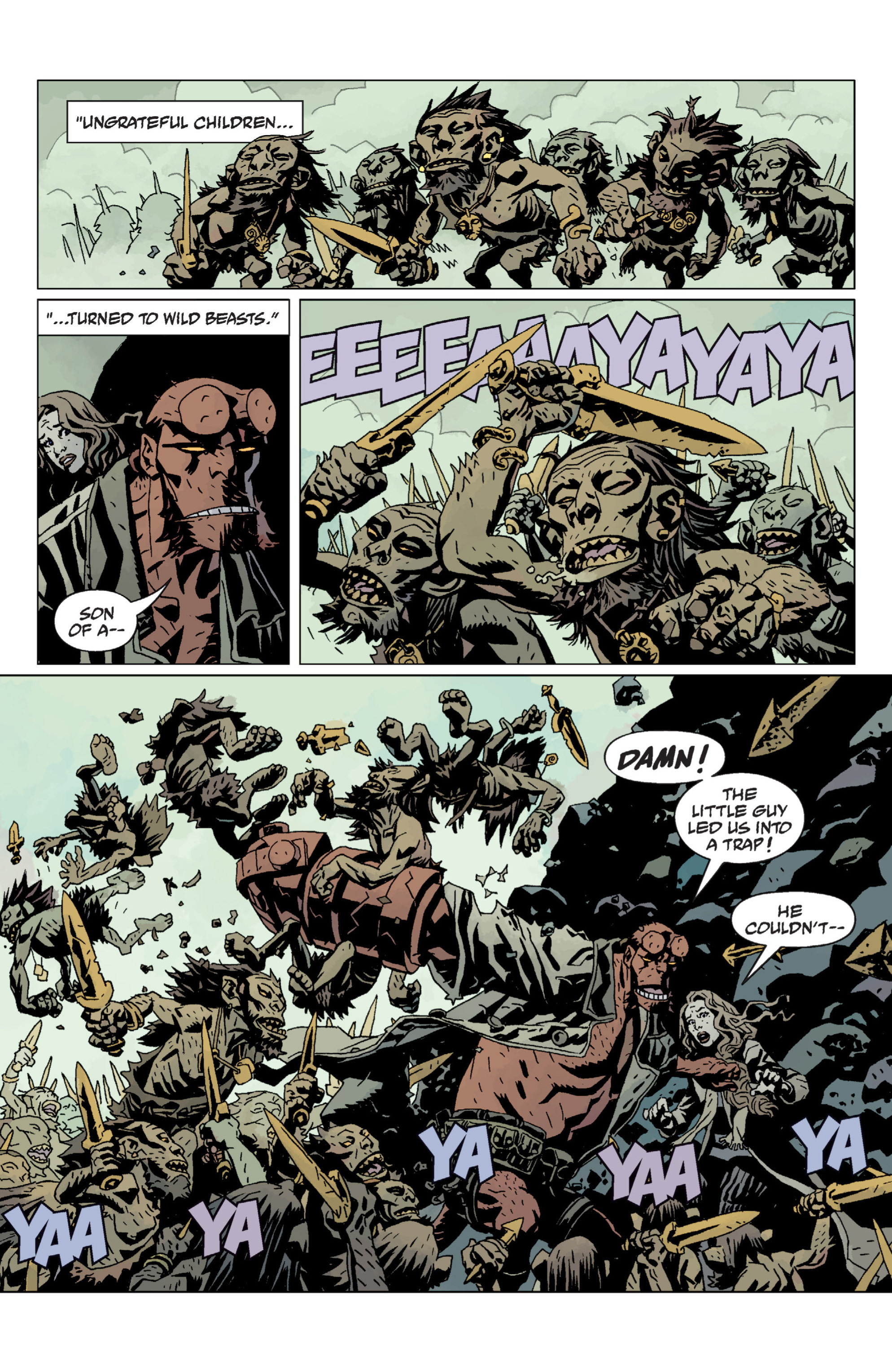 Read online Hellboy comic -  Issue #9 - 86