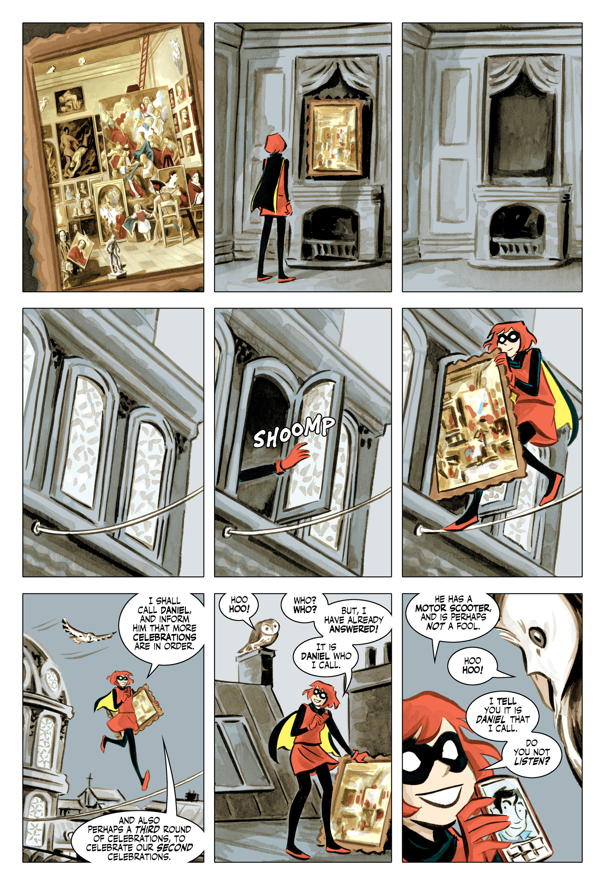 Read online Bandette (2012) comic -  Issue #14 - 15