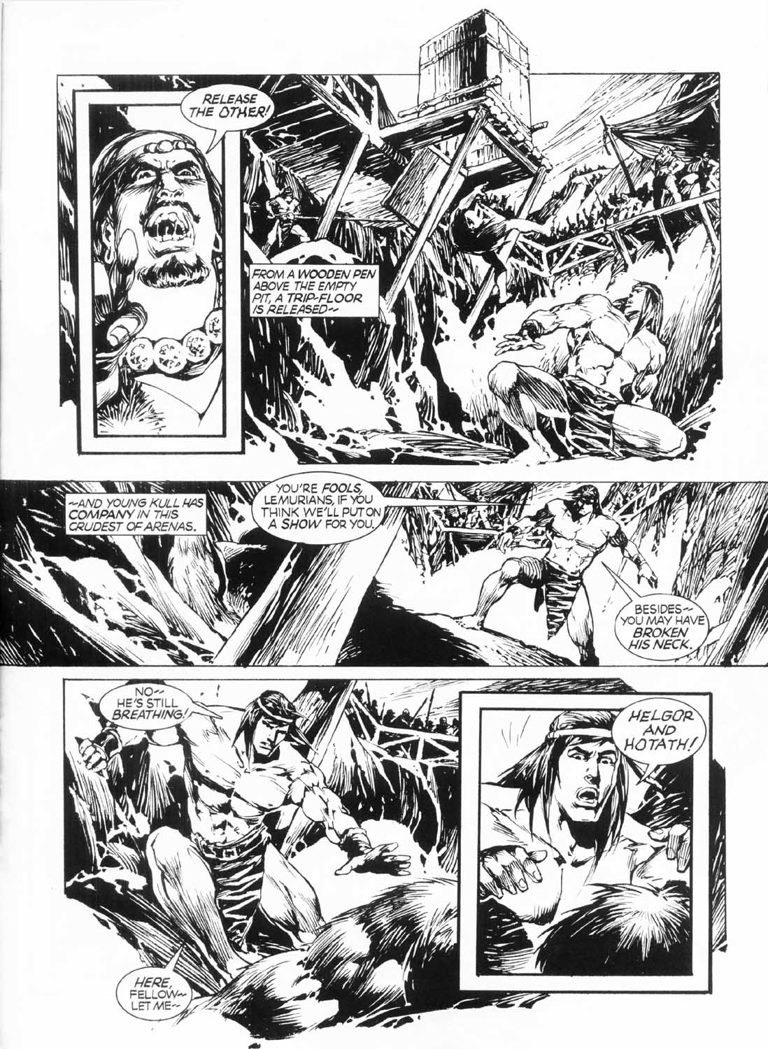 Read online The Savage Sword Of Conan comic -  Issue #230 - 56