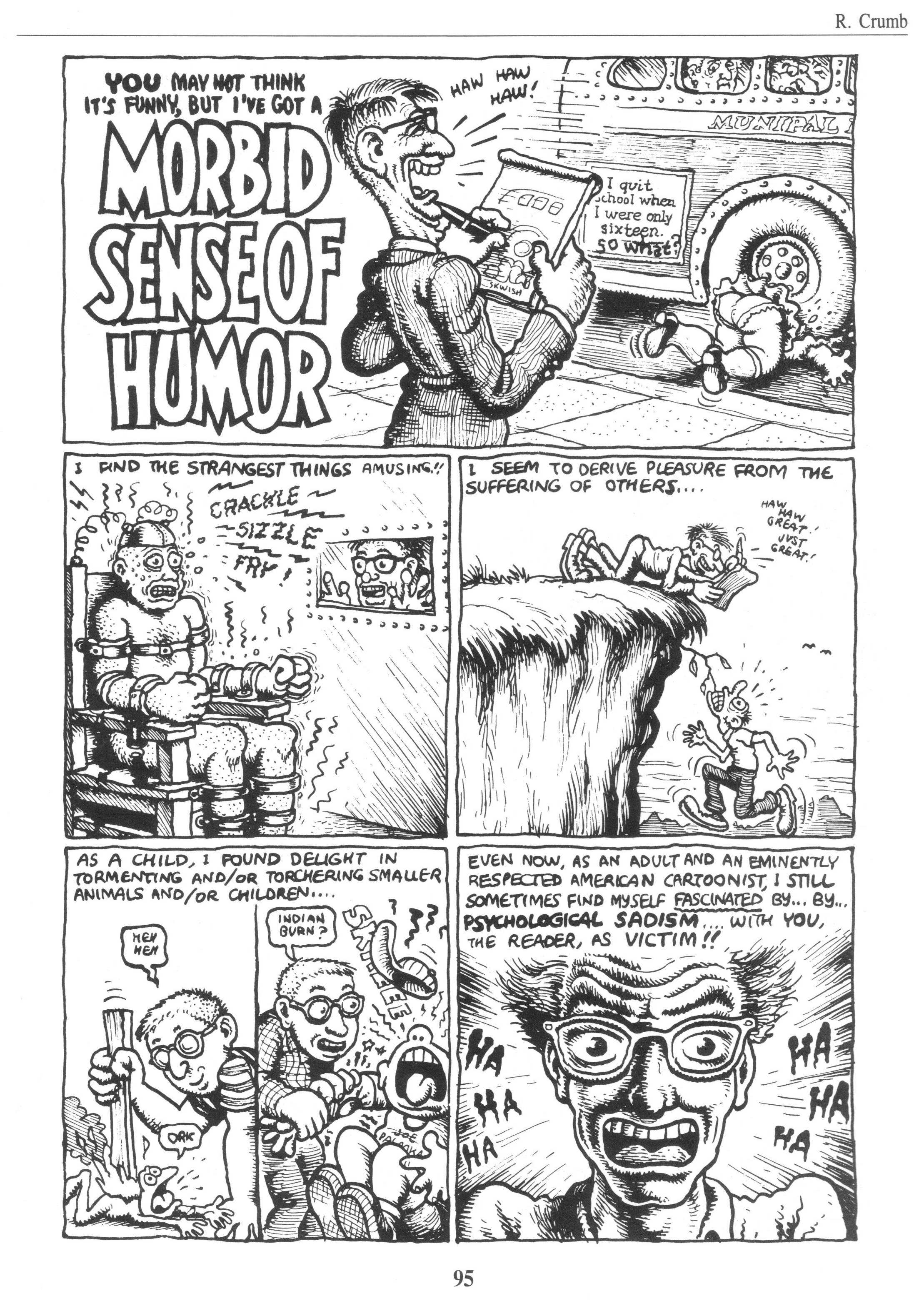 Read online The Complete Crumb Comics comic -  Issue # TPB 6 - 105