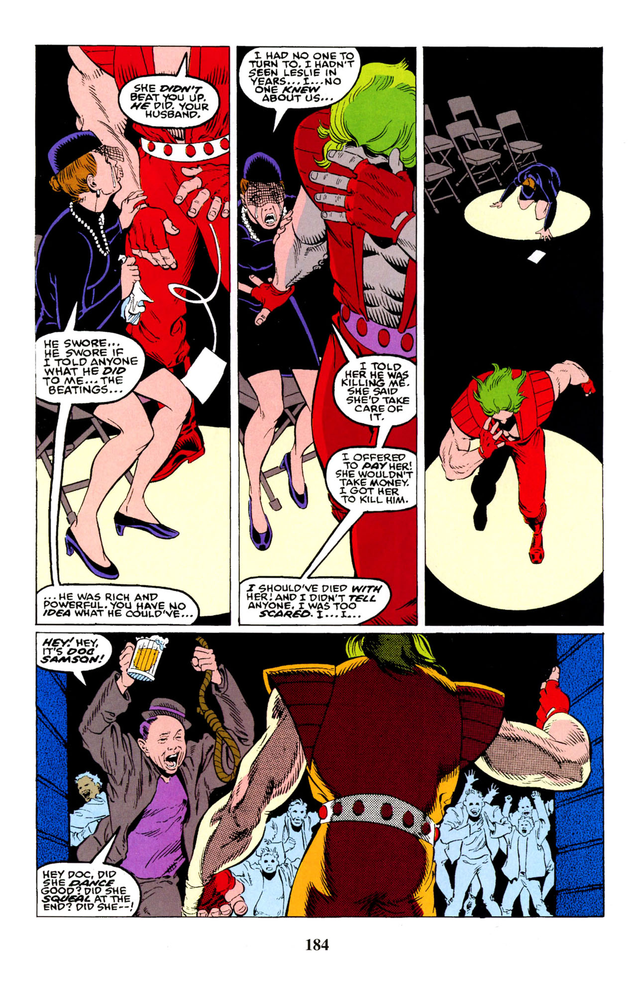 Read online Hulk Visionaries: Peter David comic -  Issue # TPB 6 - 185