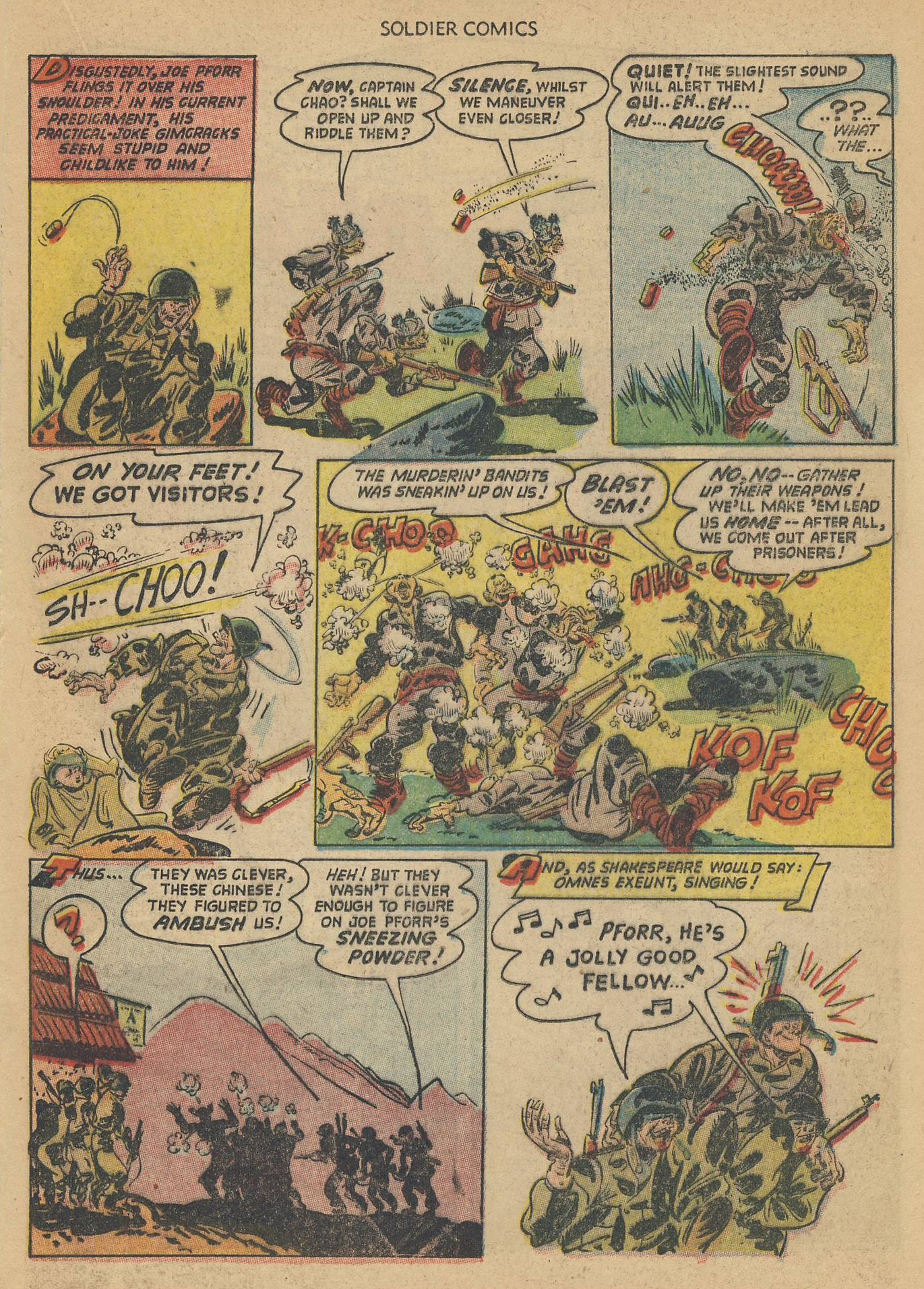 Read online Soldier Comics comic -  Issue #10 - 17