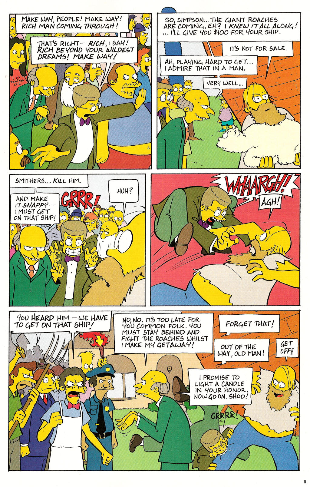 Read online Treehouse of Horror comic -  Issue #12 - 13